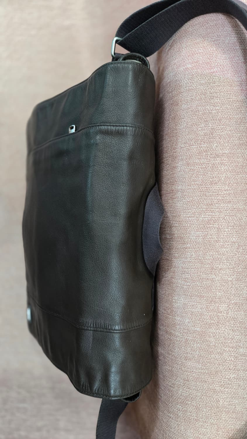 투미 TUMI- 브라운레더 숄더백 크로스백 메신저백  상품이미지5