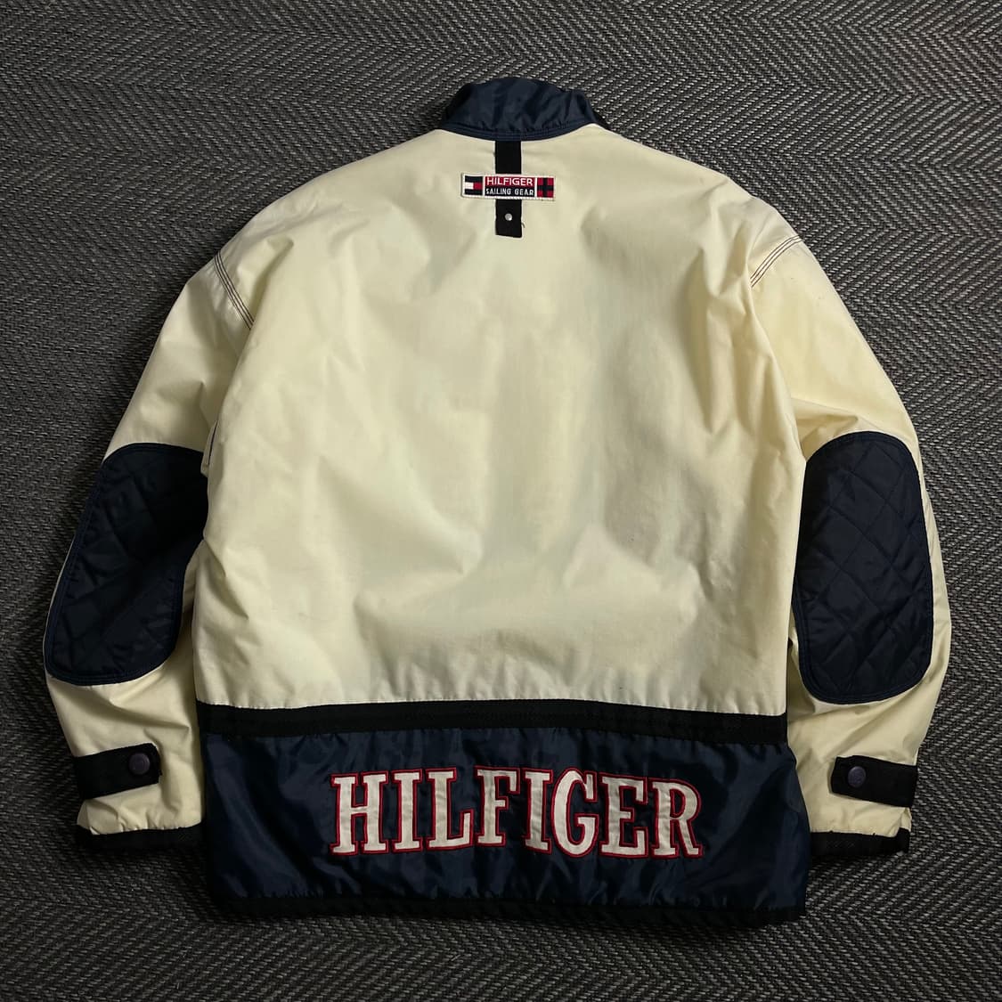 00s 타미힐피거 올드스쿨 빅로고 스티치 디테일 박시핏 점퍼 y 4282 상품이미지6