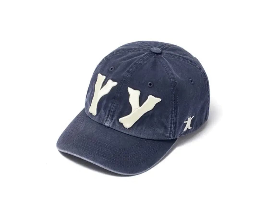 Open yy 오픈와이와이 하트본 볼캡 네이비 상품이미지1