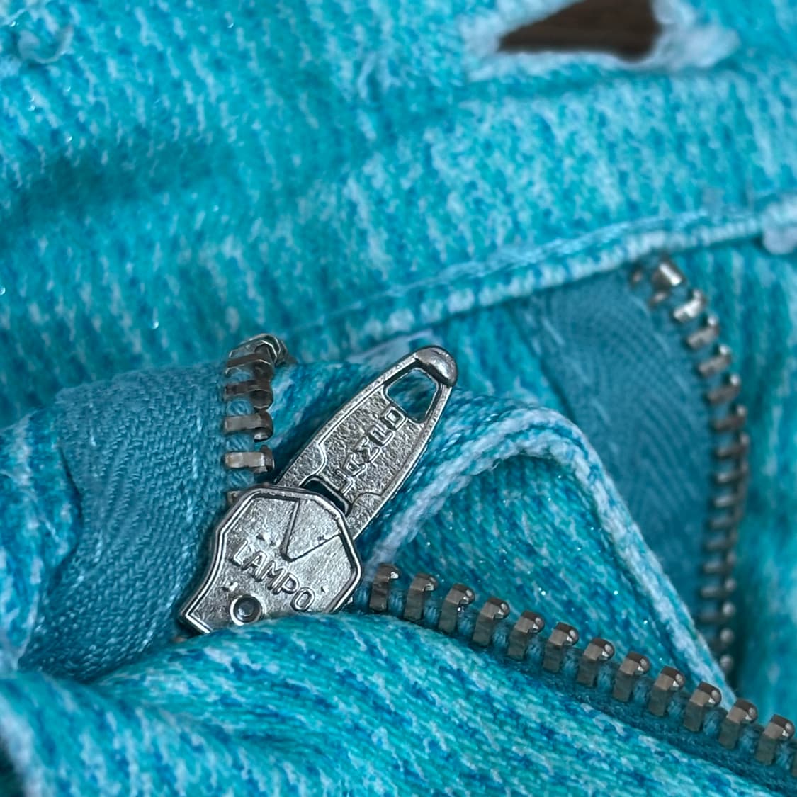 까발리 아트 워싱 데님 청바지 26 아카이브 저스트 오염 하자 상품이미지4