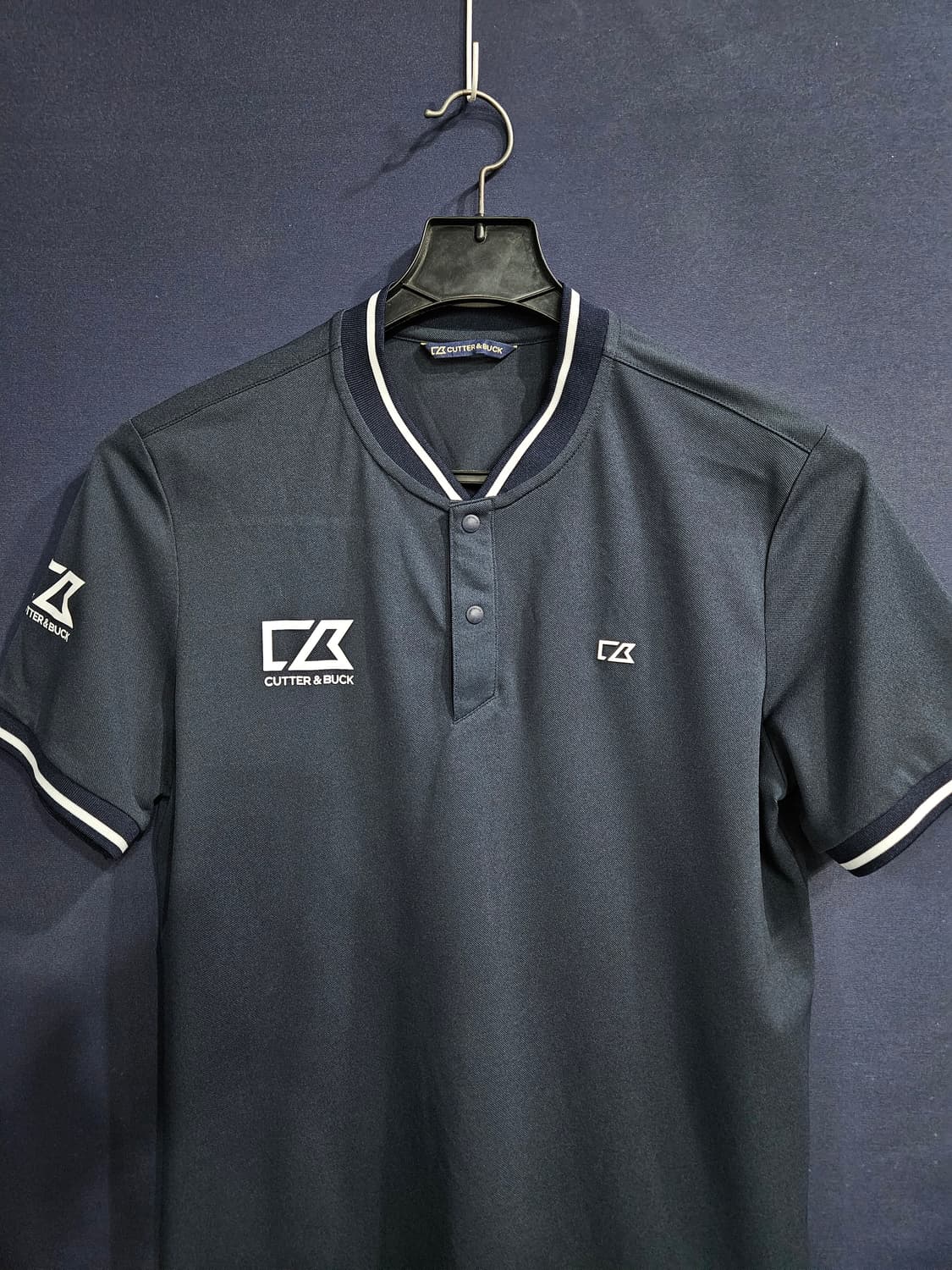 커터앤벅 그레이.네이비 남성 100 골프 반팔티  상품이미지9