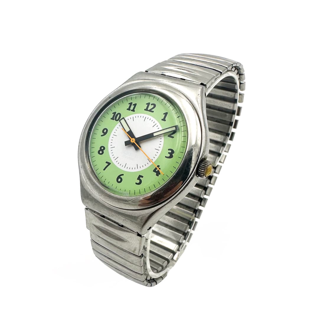 95년판) 빈티지 스와치 메탈 익스팬션 스트랩 Ghiacciolo 상품이미지3