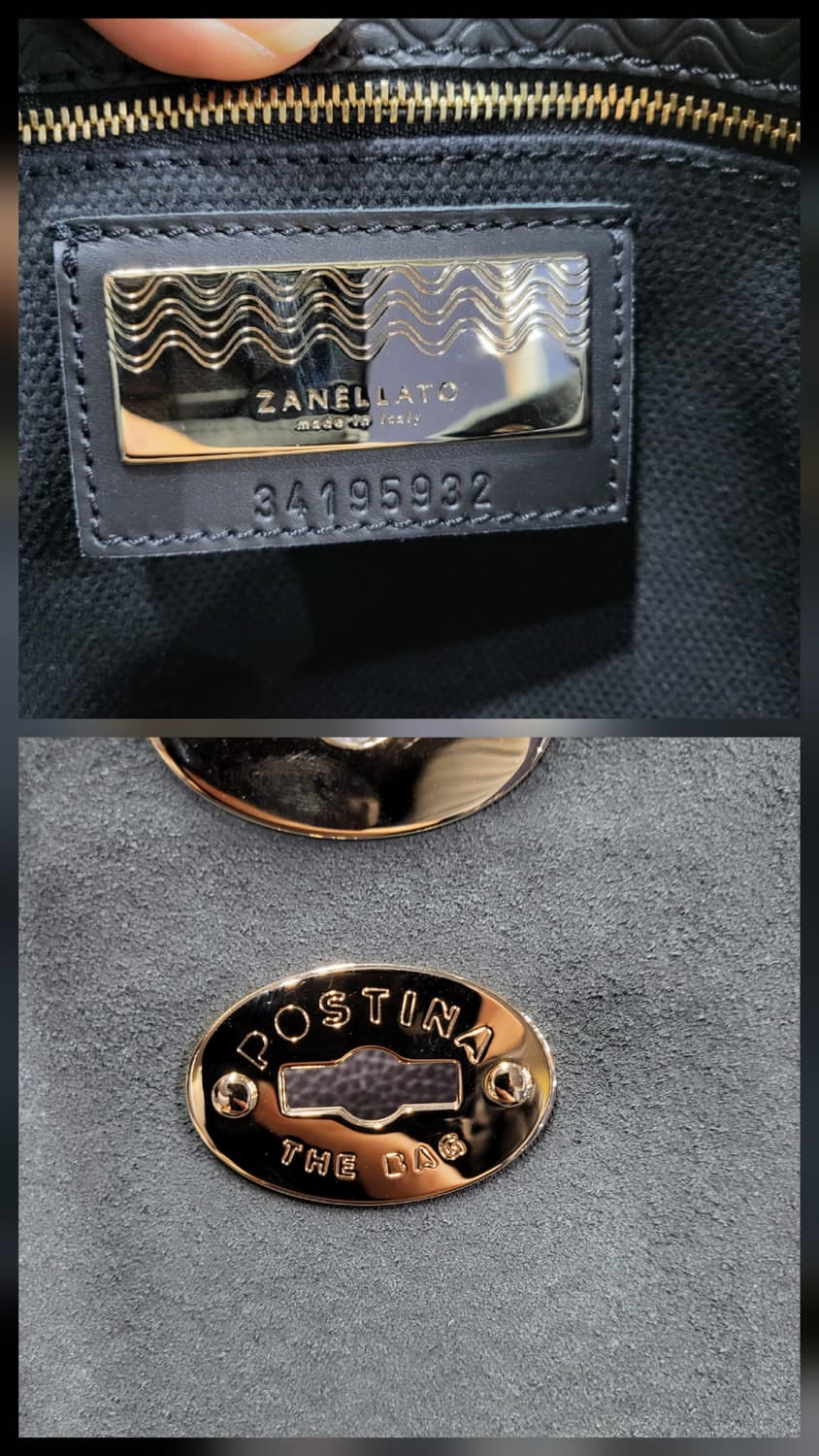 자넬라토 포스티나 가죽 토트&크로스백(새상품) 상품이미지10