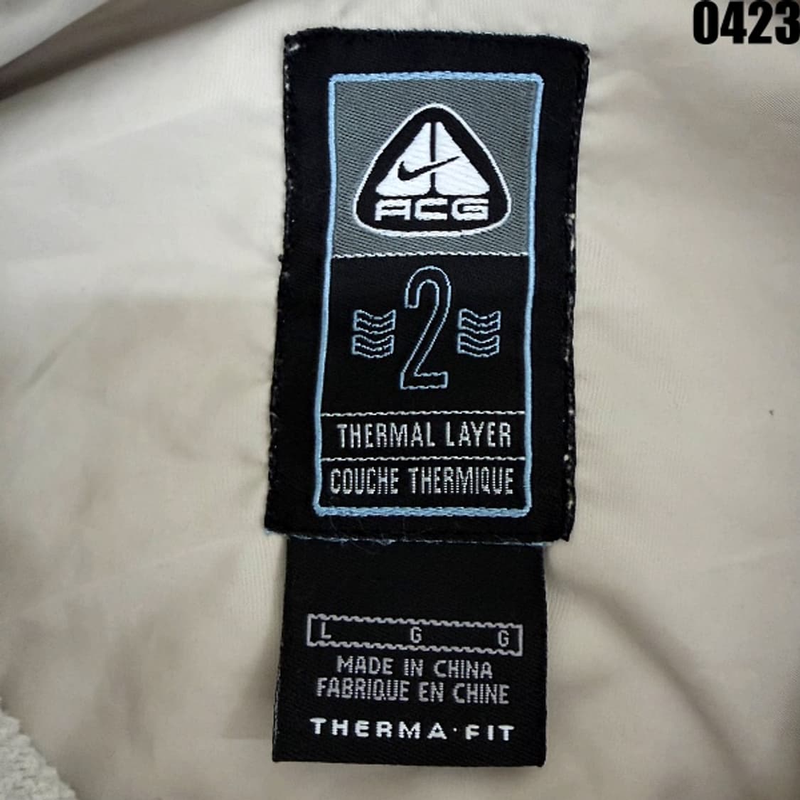 나이키 ACG 써마핏 셔츠 자켓 L 0423 상품이미지4