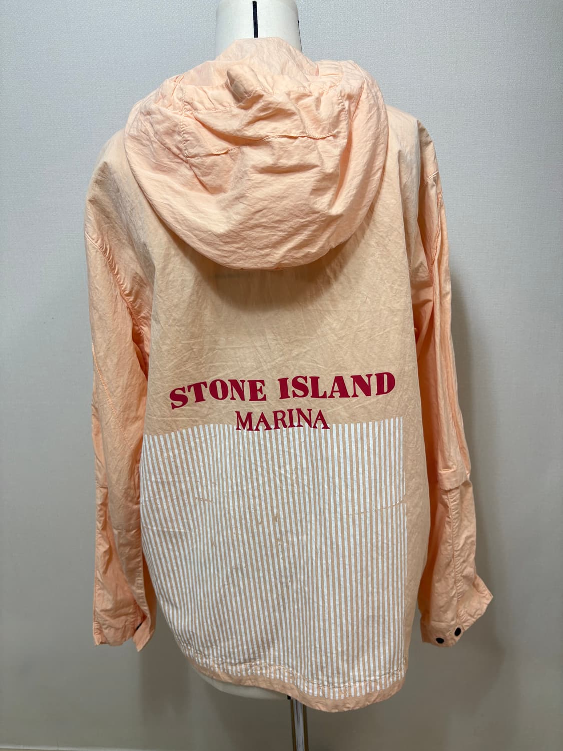 스톤아일랜드 stone island 오렌지 바람막이95 상품이미지3