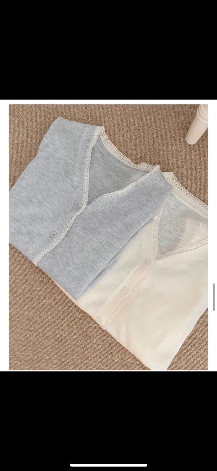 피네 지그재그 가디건 상품이미지1