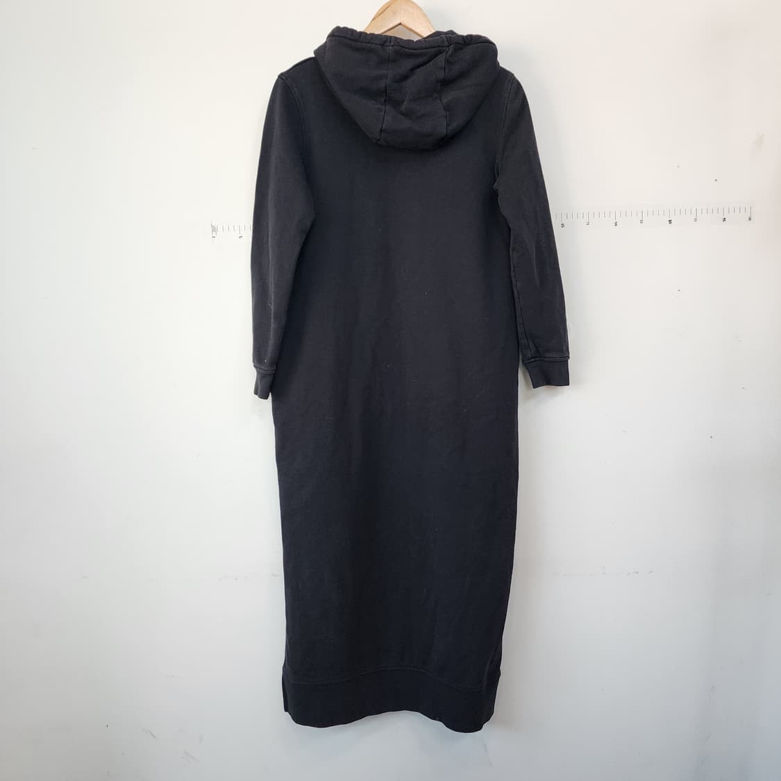 코스 블랙 후드 롱 원피스 상품이미지4