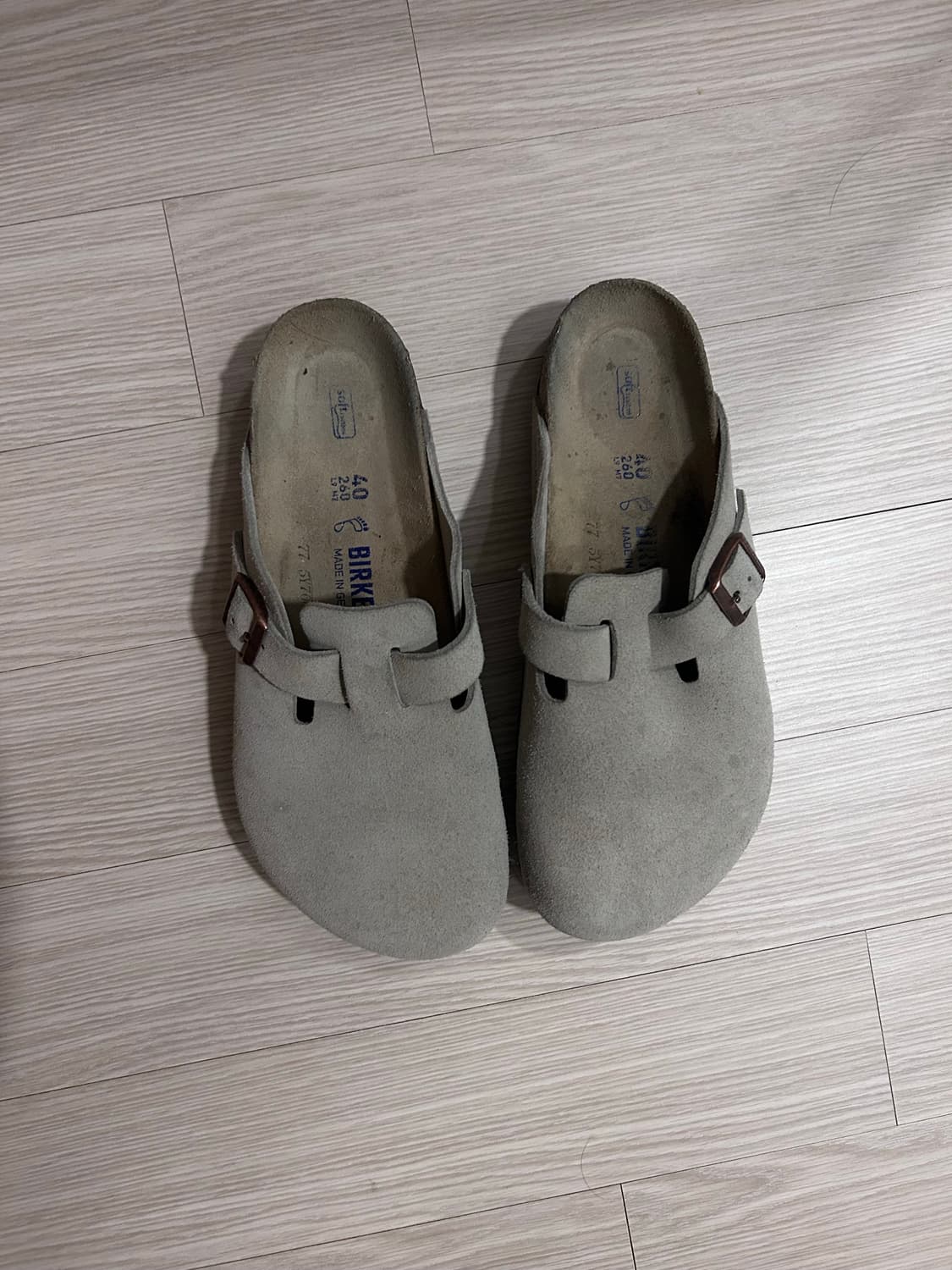 버켄스탁 보스턴 소프트 풋베드 토프 레귤러 40 상품이미지3