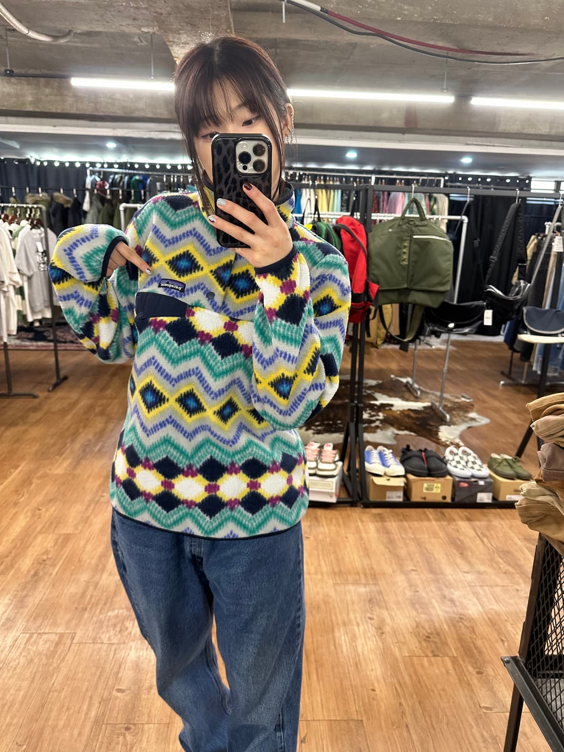 파타고니아 신칠라 아즈텍 후리스 상품이미지2