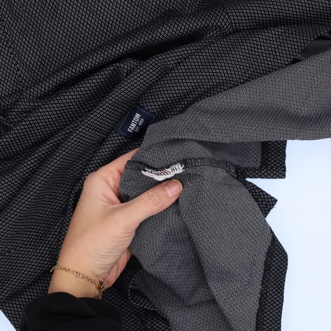 [100] 팬텀 골프 패턴 긴팔 카라티셔츠 1215H1 상품이미지4