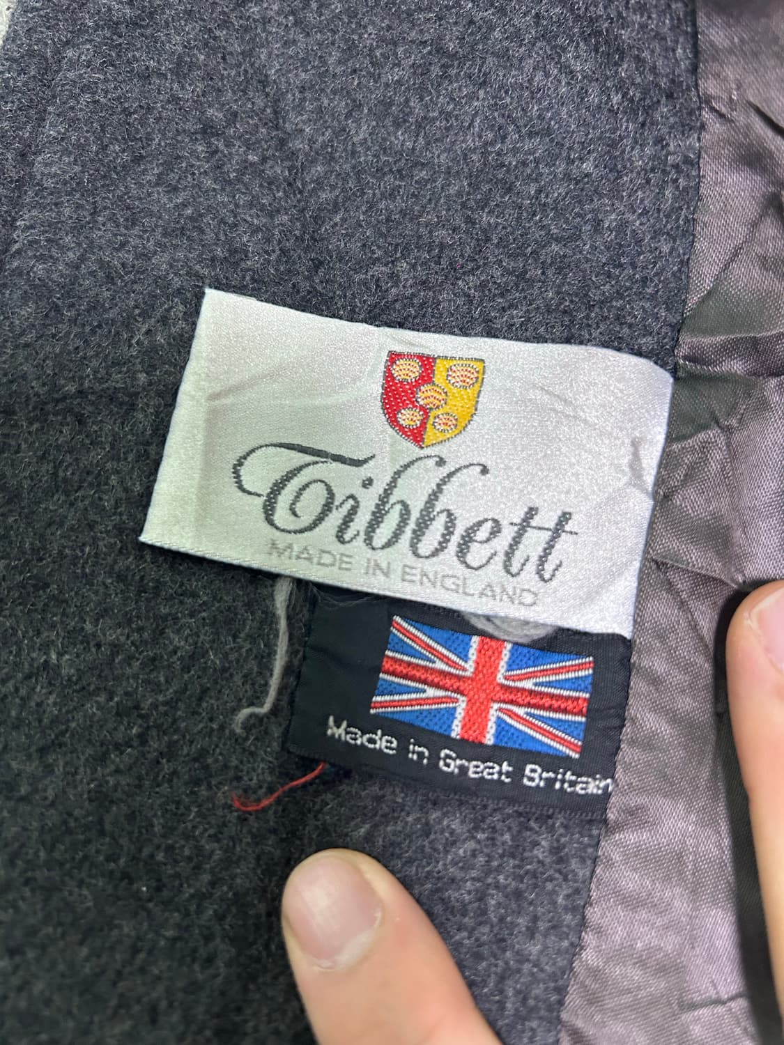 영국제 TIBBETT 더블 캐시미어 코트 사이즈 105~110 상품이미지4