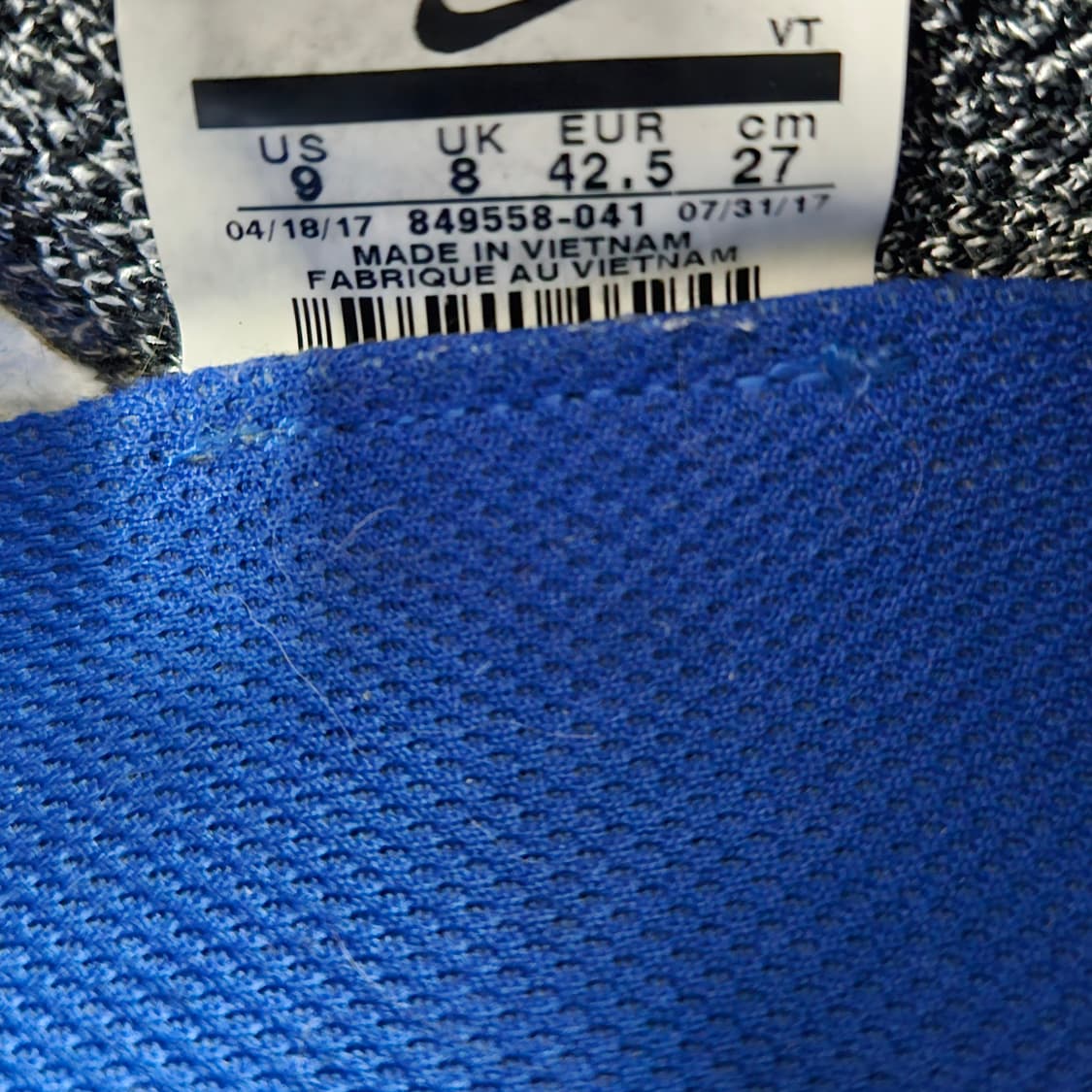 나이키 에어 베이퍼맥스 플라이니트 운동화 270cm 상품이미지9