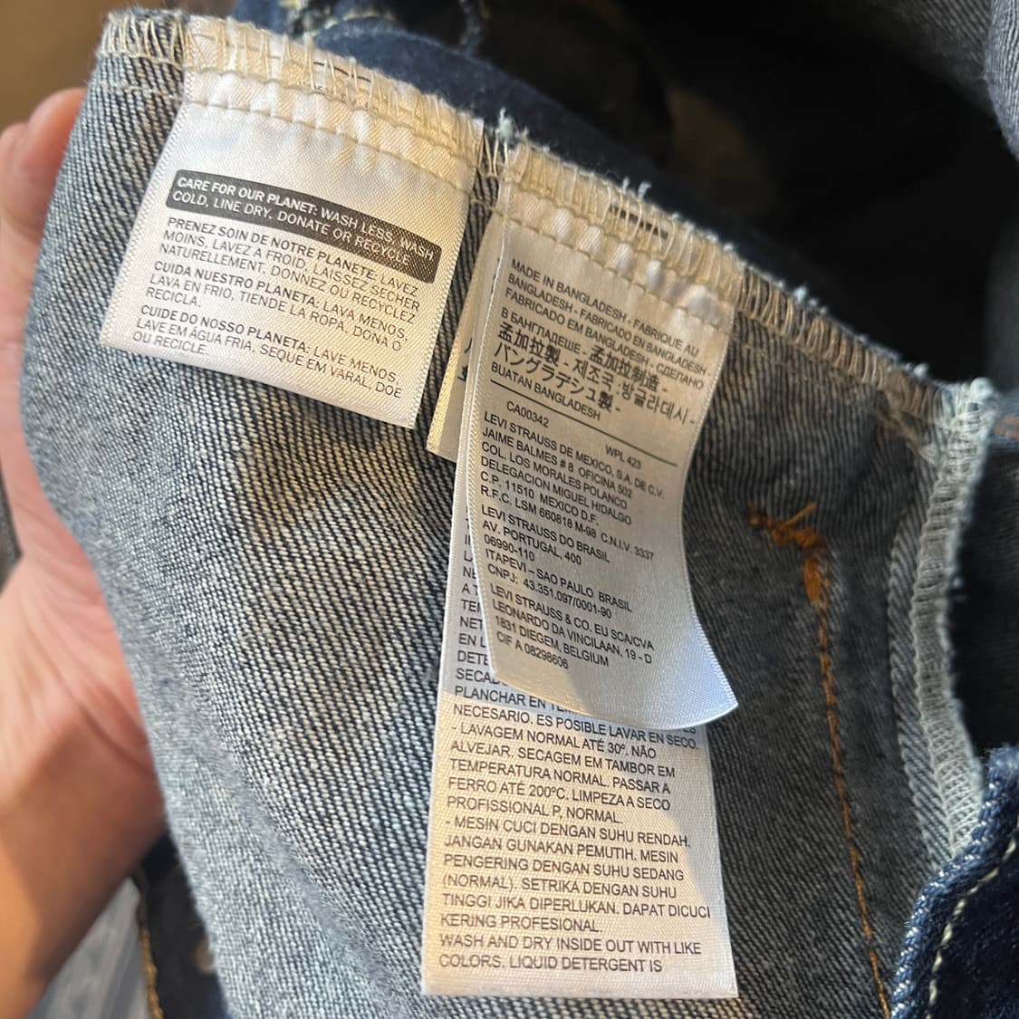 M 리바이스 72334 트러커 데님 자켓W2634 상품이미지5