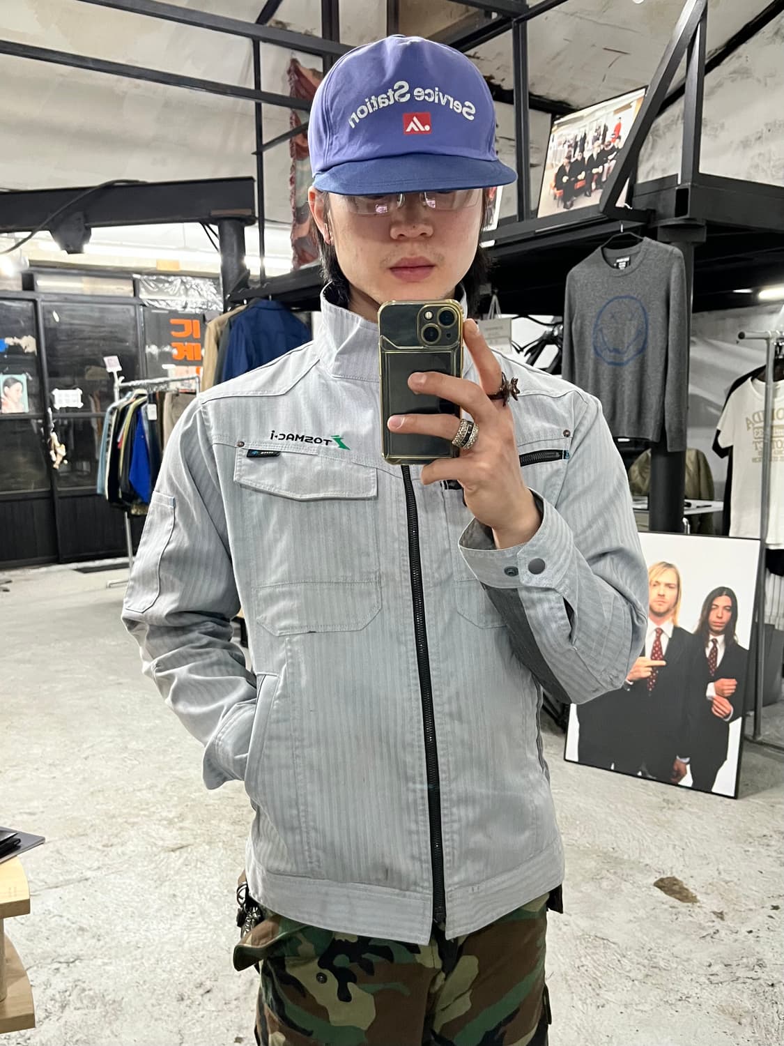 90s vintage work cap 상품이미지3