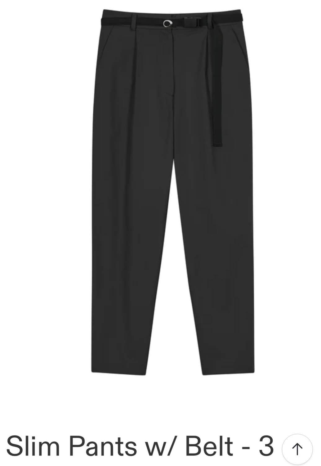 혜인서 벨트 슬림 팬츠 상품이미지2