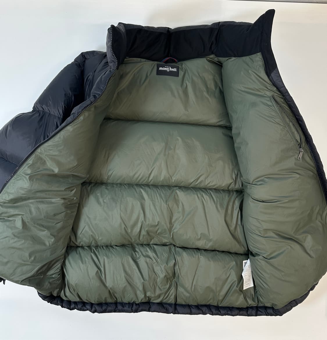 몽벨 덕다운 푸퍼 패딩 블랙 XL 상품이미지3