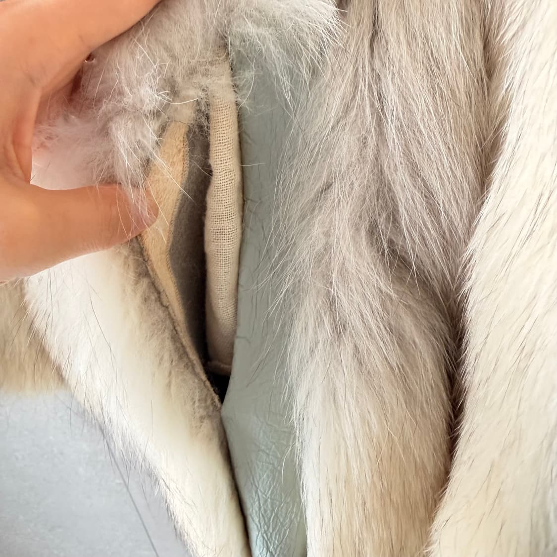 천연모피 여우털 자켓 코트 상품이미지8