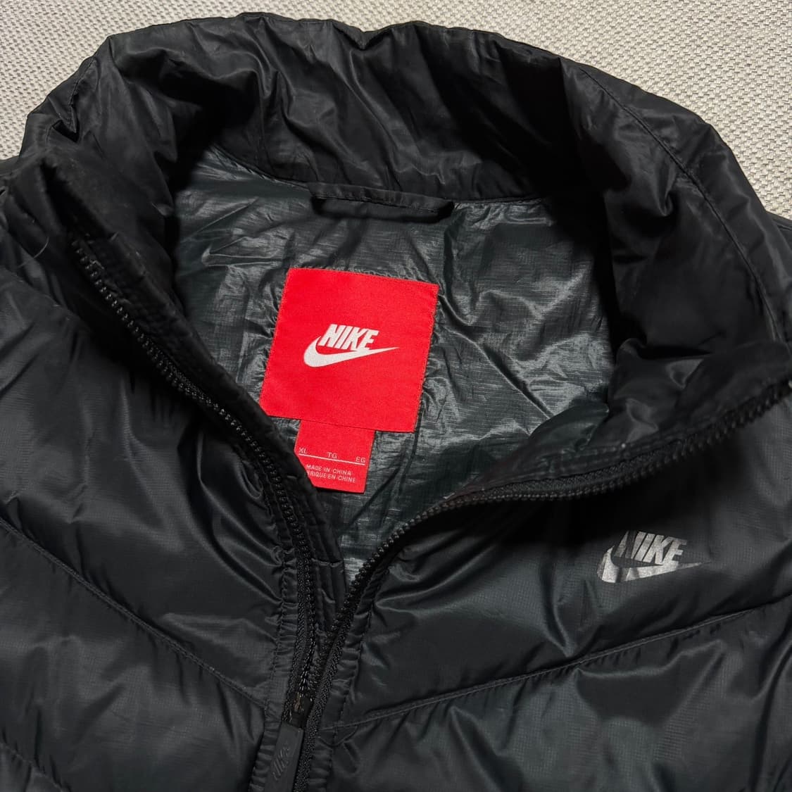 나이키 스몰로고 경량 패딩 자켓 상품이미지3