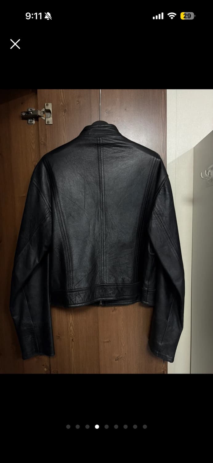 양가죽 빈티지 레더자켓 바이커자켓 상품이미지4
