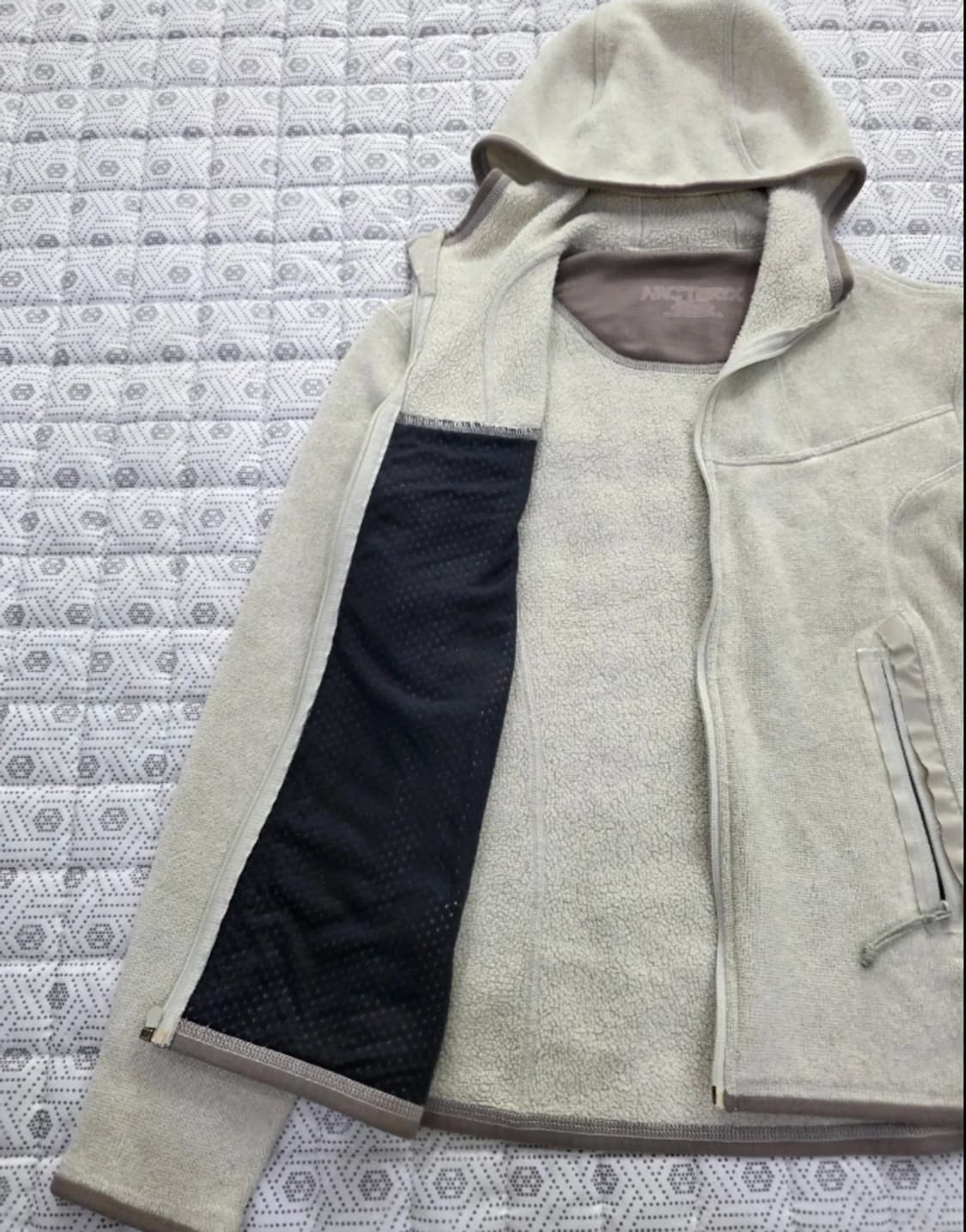 정품 아크테릭스 여성 후드 플리스 후리스 자켓 ~55 상품이미지2