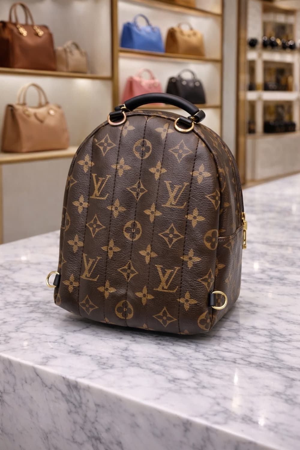 [S급] 루이비통 팜 스프링스 캔버스 MM 백팩 판매합니다!!! 상품이미지2
