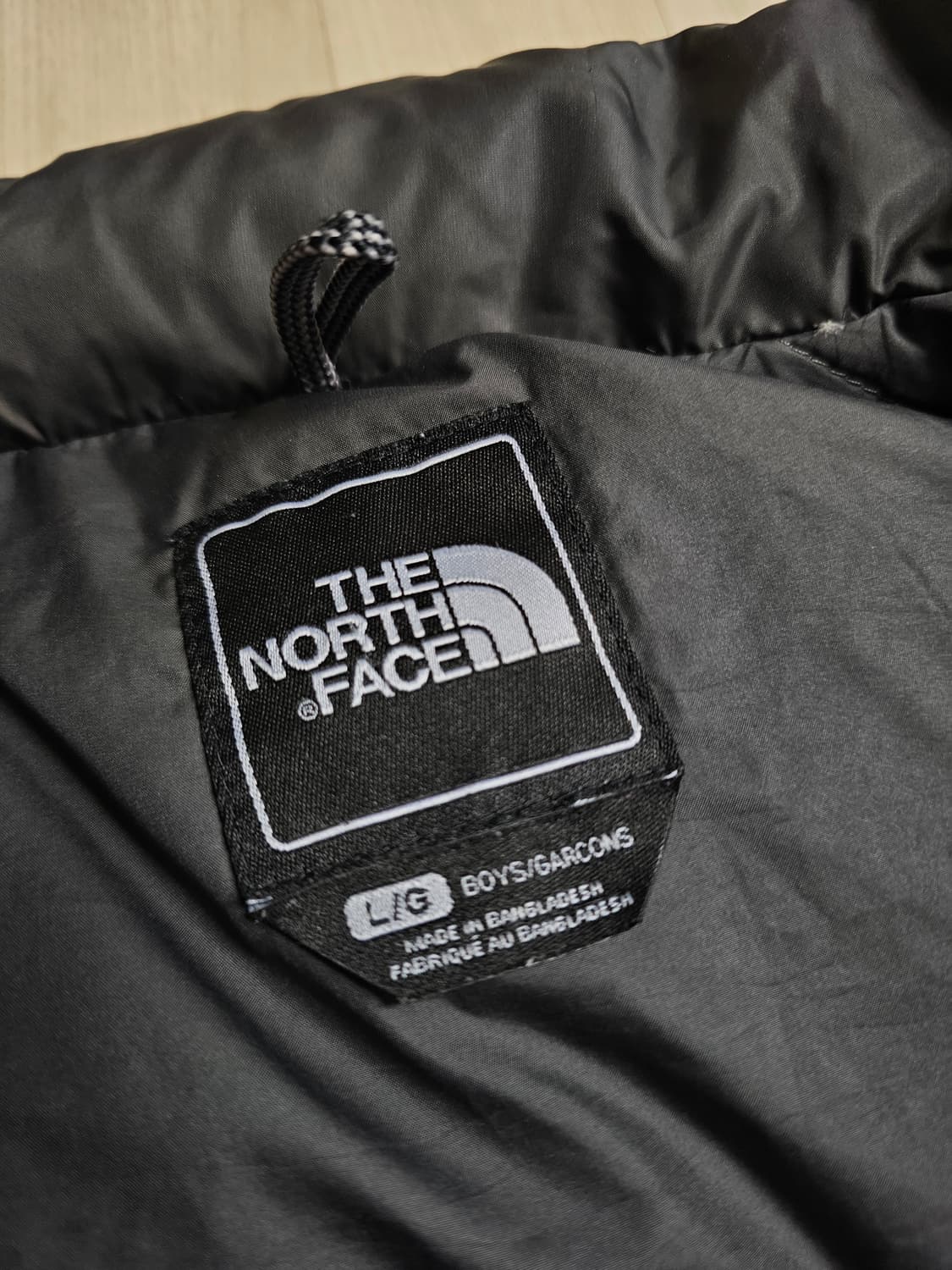 노스페이스 푸퍼 다운 600 보이즈 L 고프코어 패딩 상품이미지7
