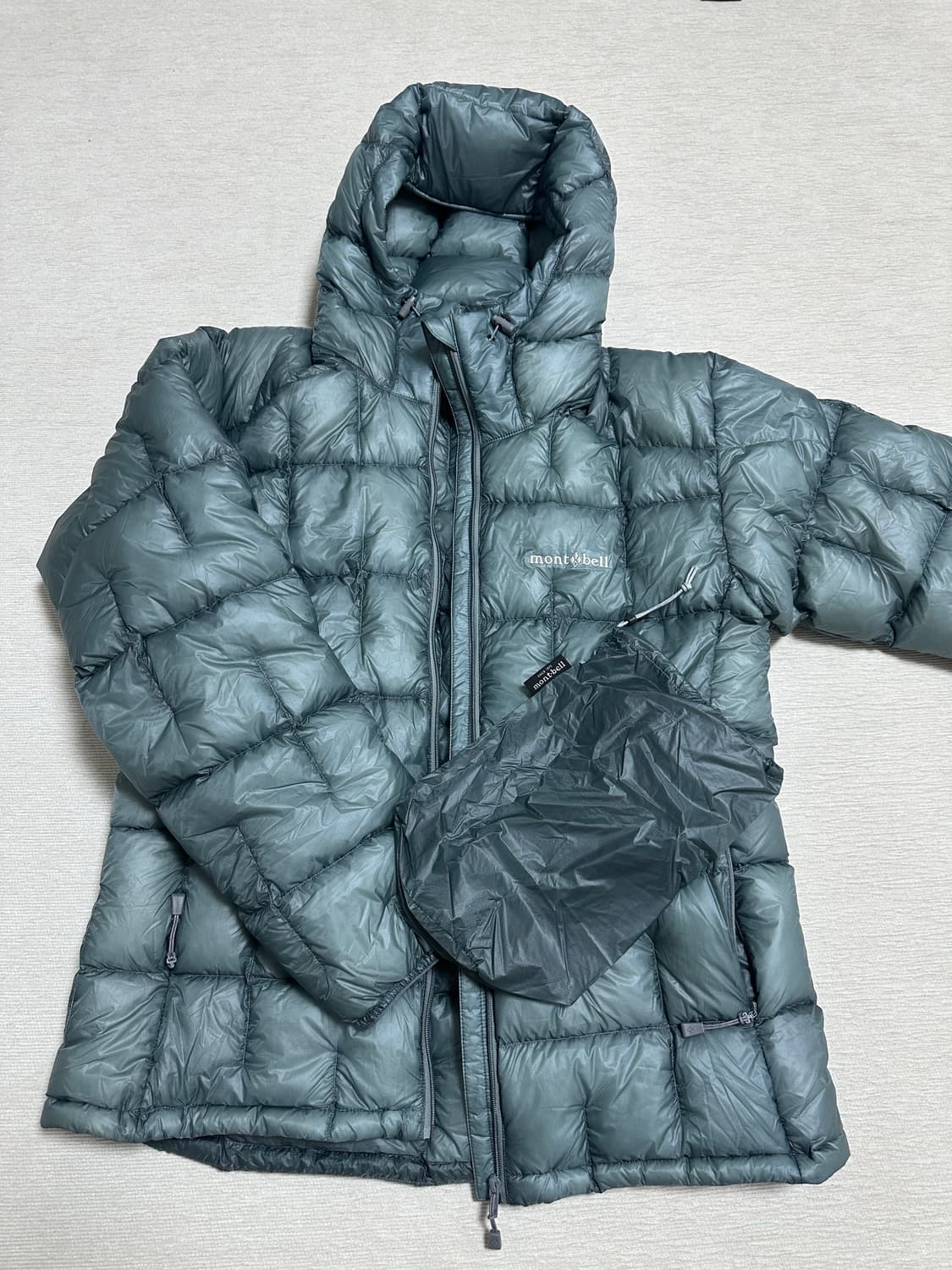 (L)몽벨 1000 플라즈마 알파인 경량 다운 상품이미지3