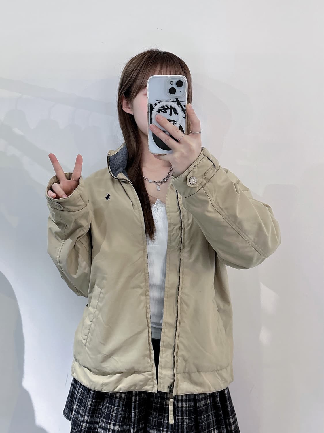 폴로랄프로렌 90‘s 베이지 폴리쉘 자켓 상품이미지3