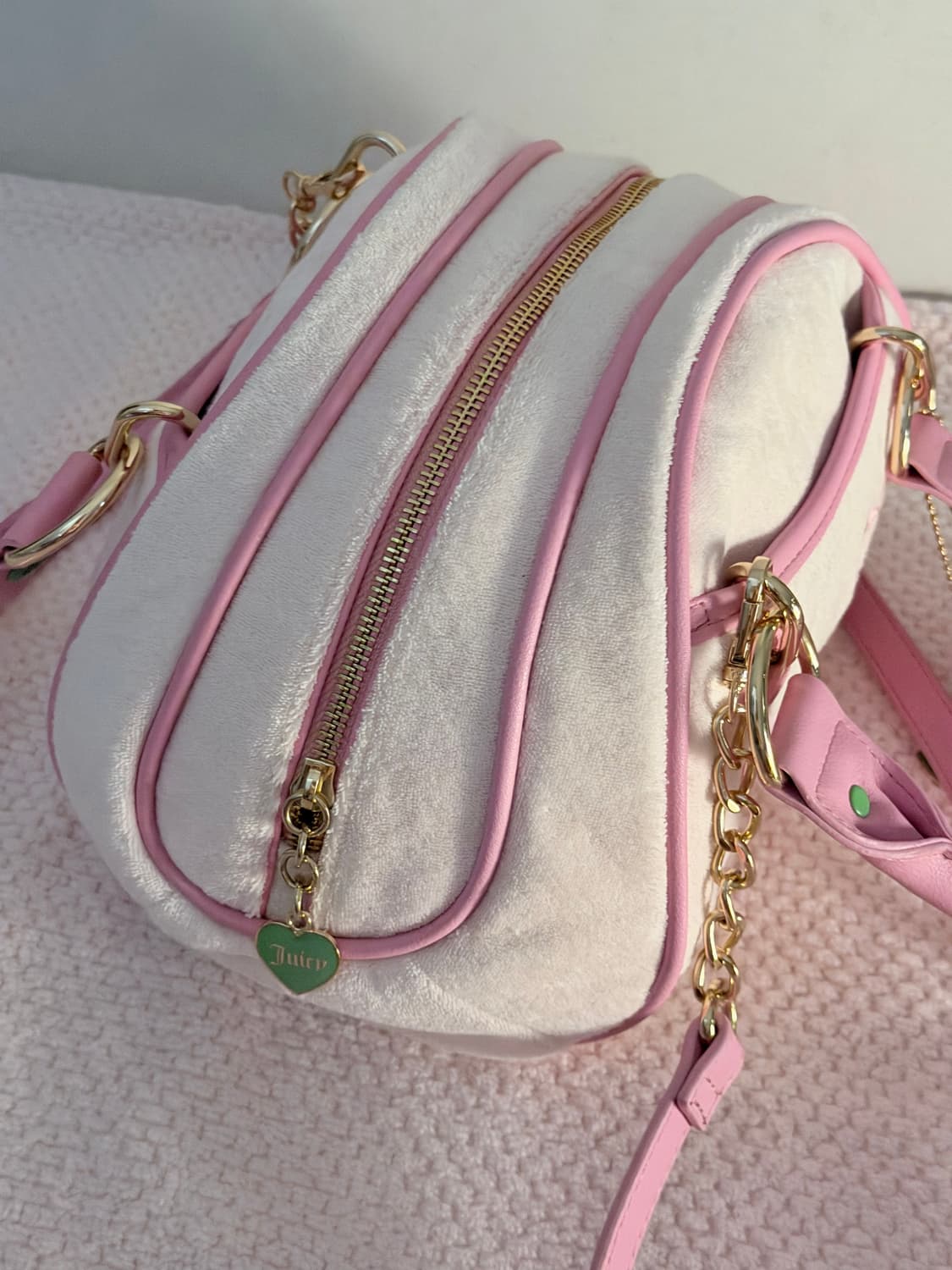 쥬시꾸뛰르 딸기 시리즈 테리백 가방 갸루 y2k 2000s 베메클  상품이미지2