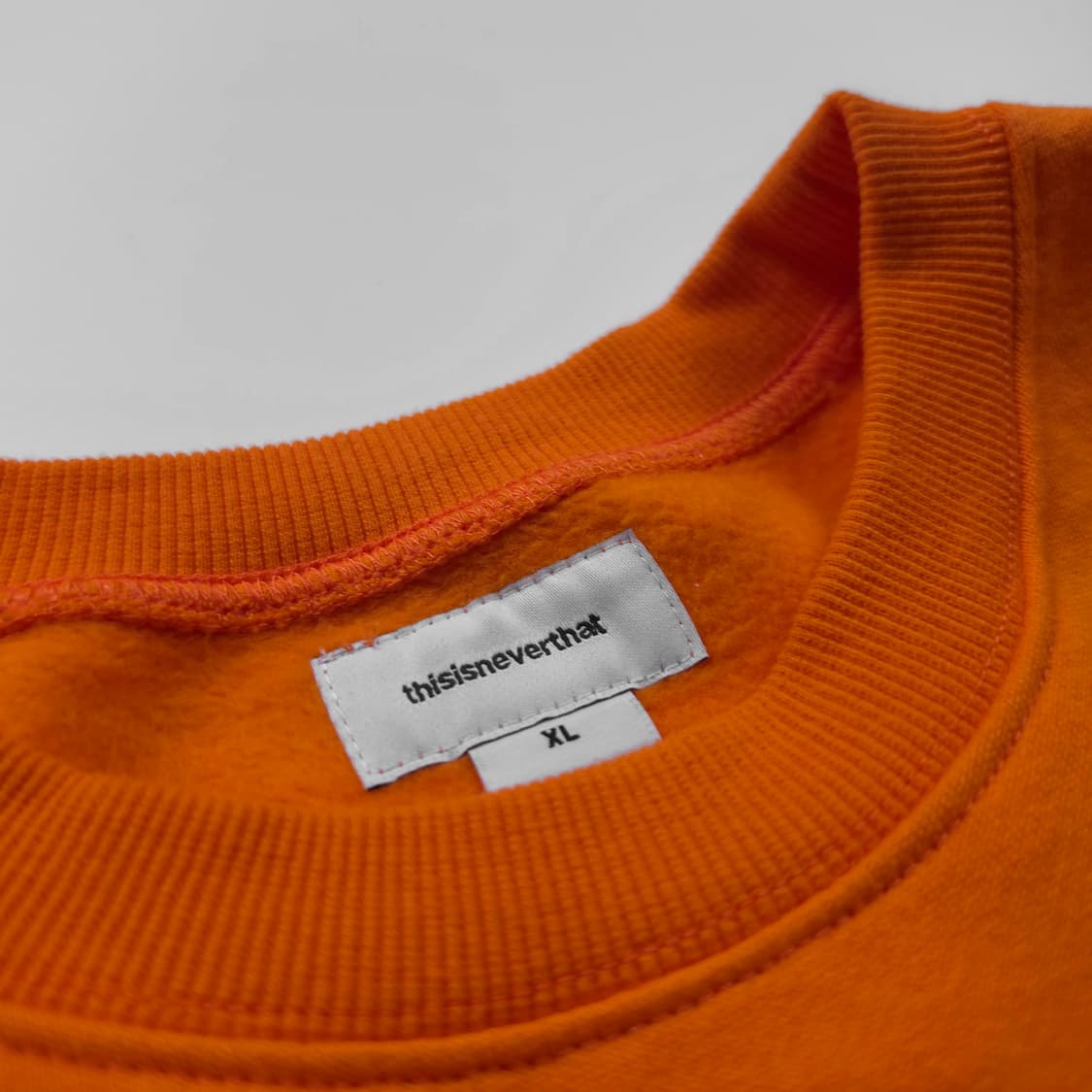 디스이즈네버댓 빅로고 박시핏 헤비 스웻 먄투맨 (XL) 상품이미지4