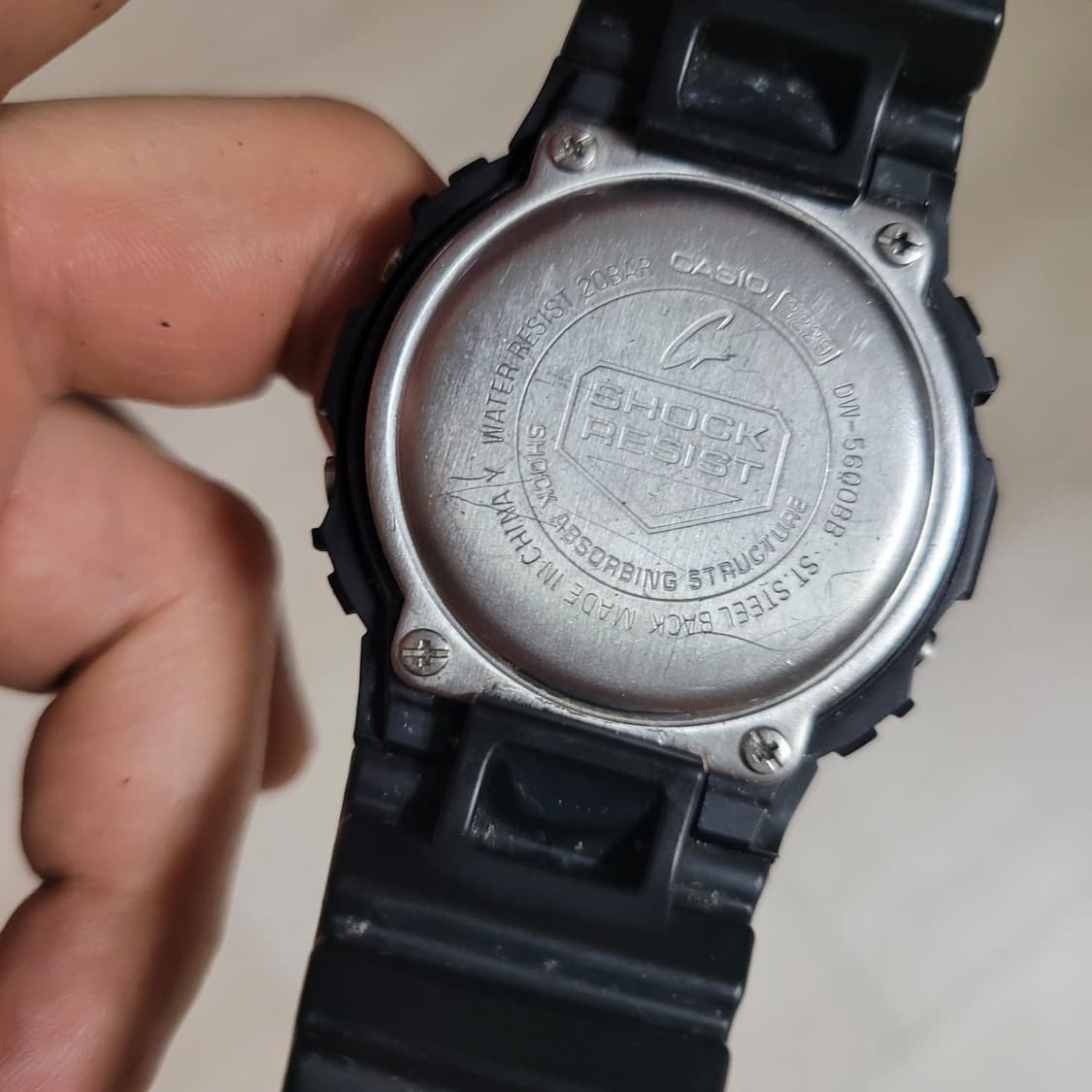 정품 카시오 지샥 G-SHOCK DW-5600BB 상품이미지2