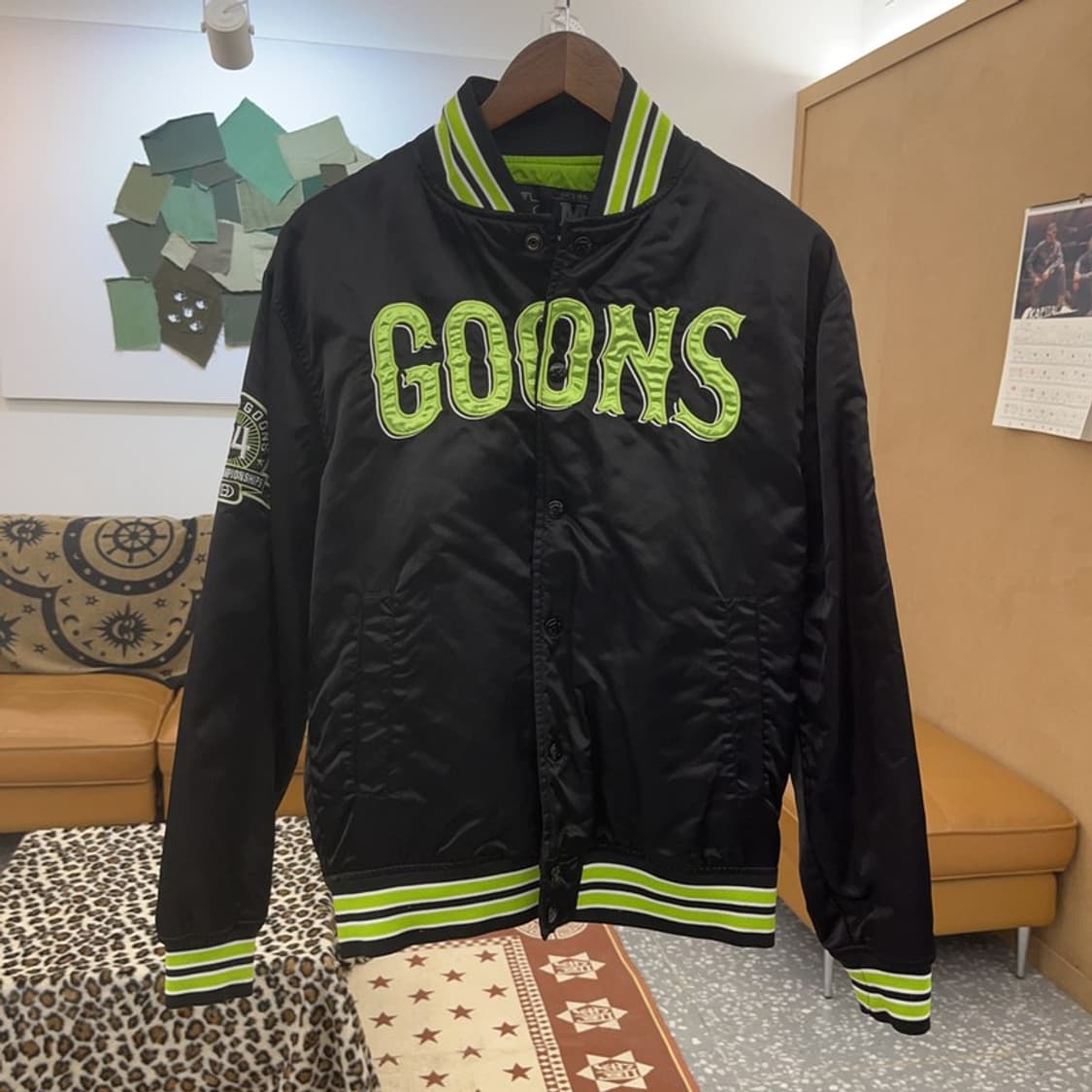 스타터 GOONS 펑크 키치 누빔 스타디움 바시티자켓 M C08860 상품이미지3