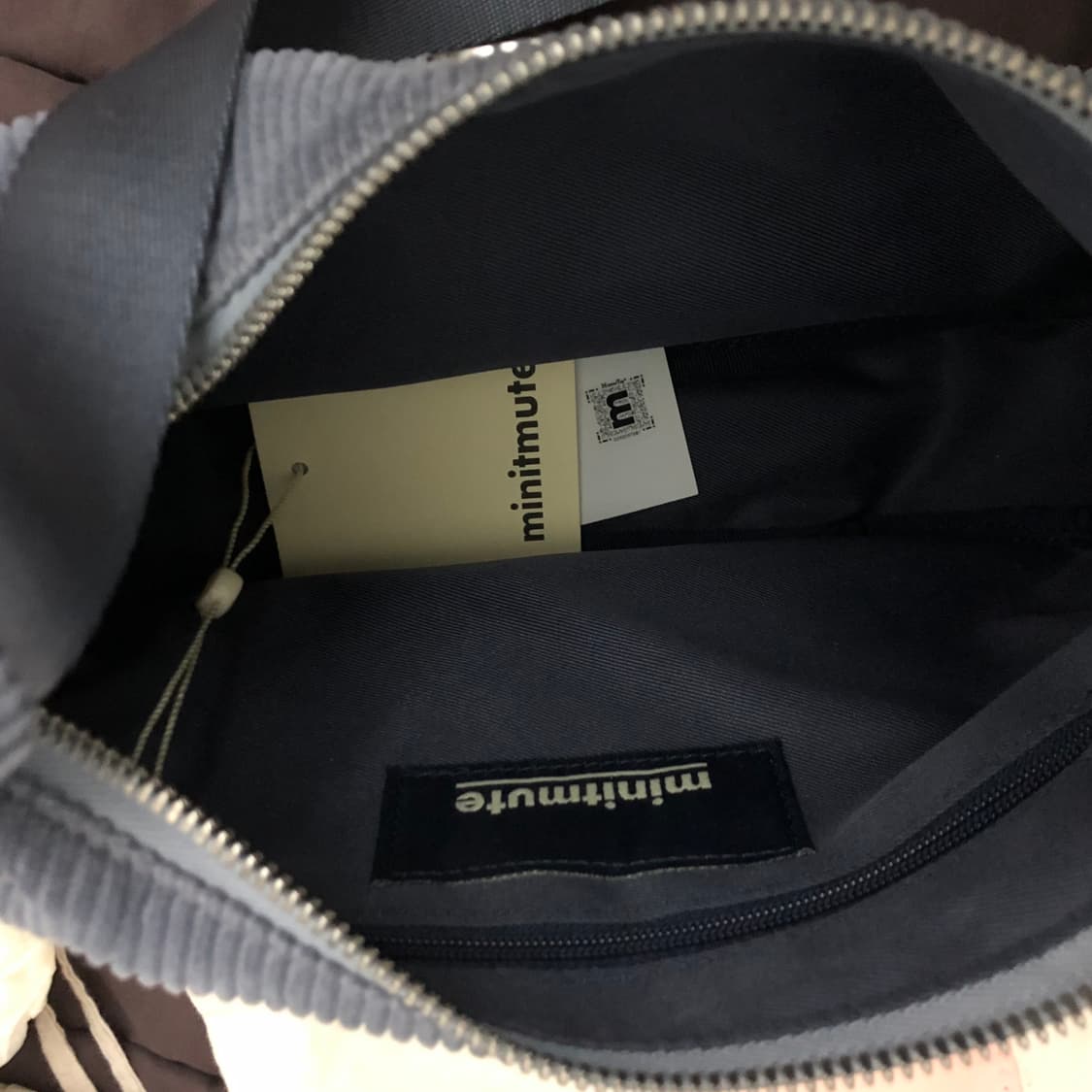 미닛뮤트 clo waist - corduroy blue 상품이미지4