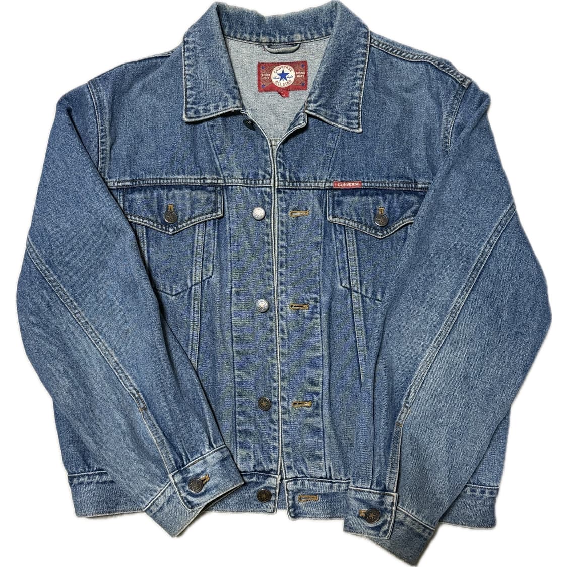 Converse 빈티지 데님 트러커 자켓 L 상품이미지1
