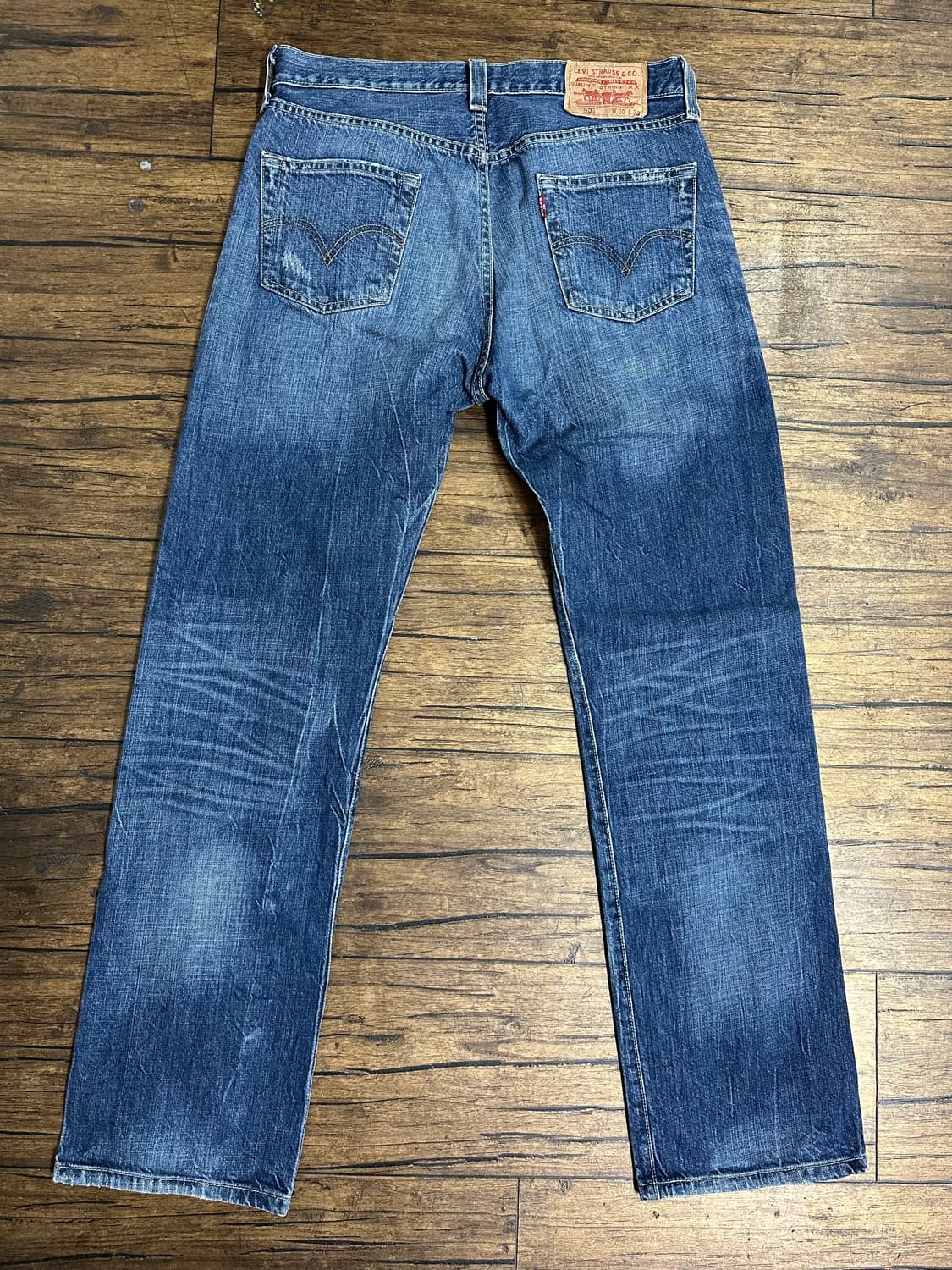 리바이스 501 스트레이트핏 데님 W30 L30 상품이미지4