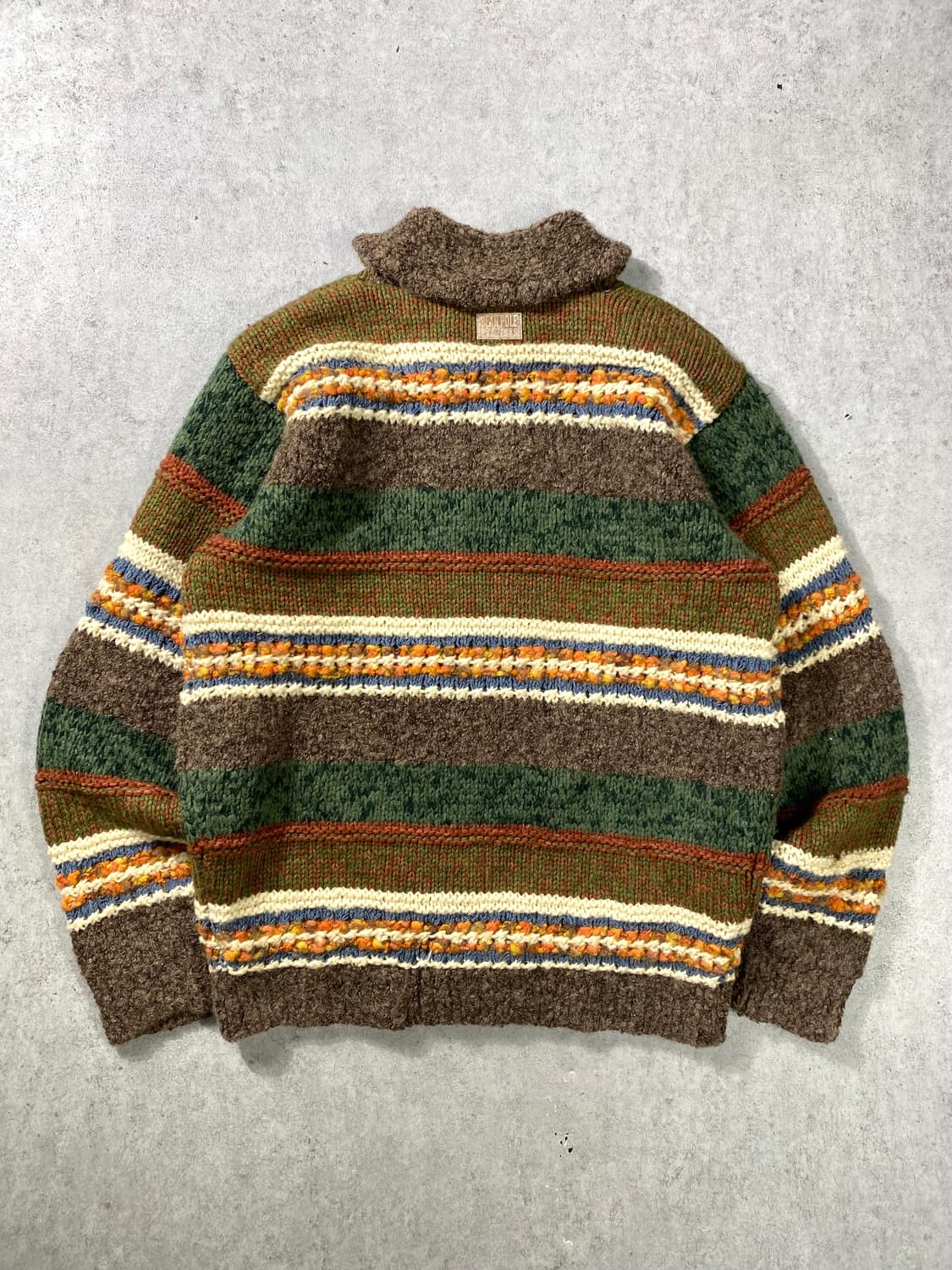 [XL] 00s Bean Pole 빈폴 헤비울 니트 집업  상품이미지5