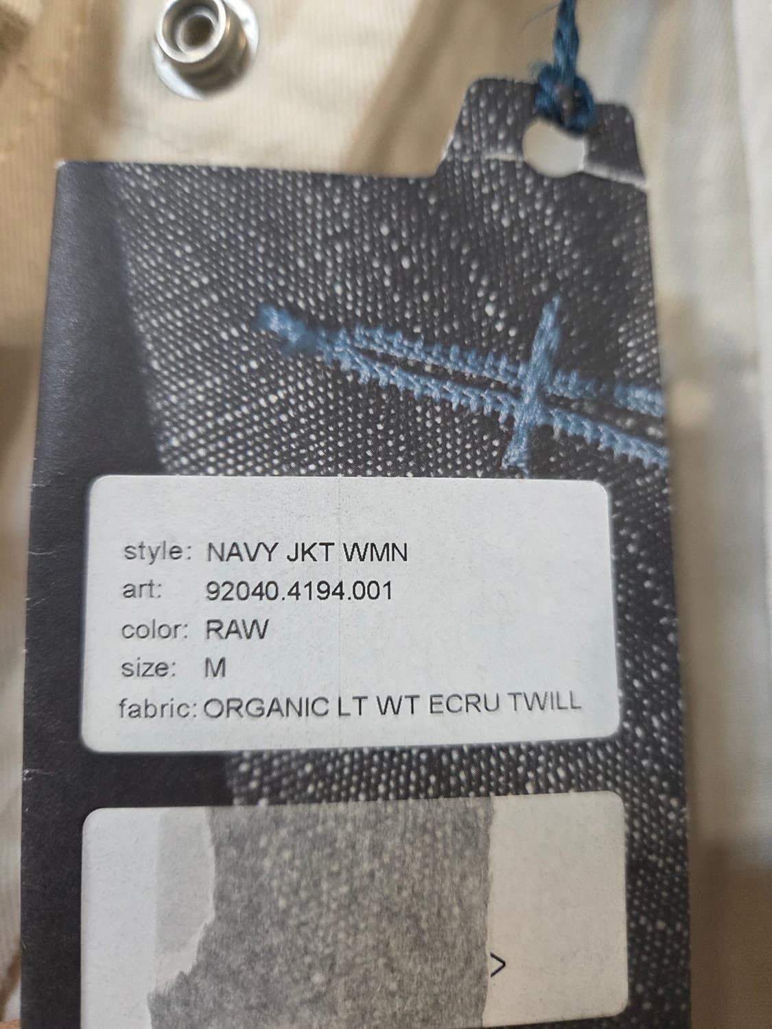 G-Star Raw 아이보리 여성 자켓(M) 상품이미지8