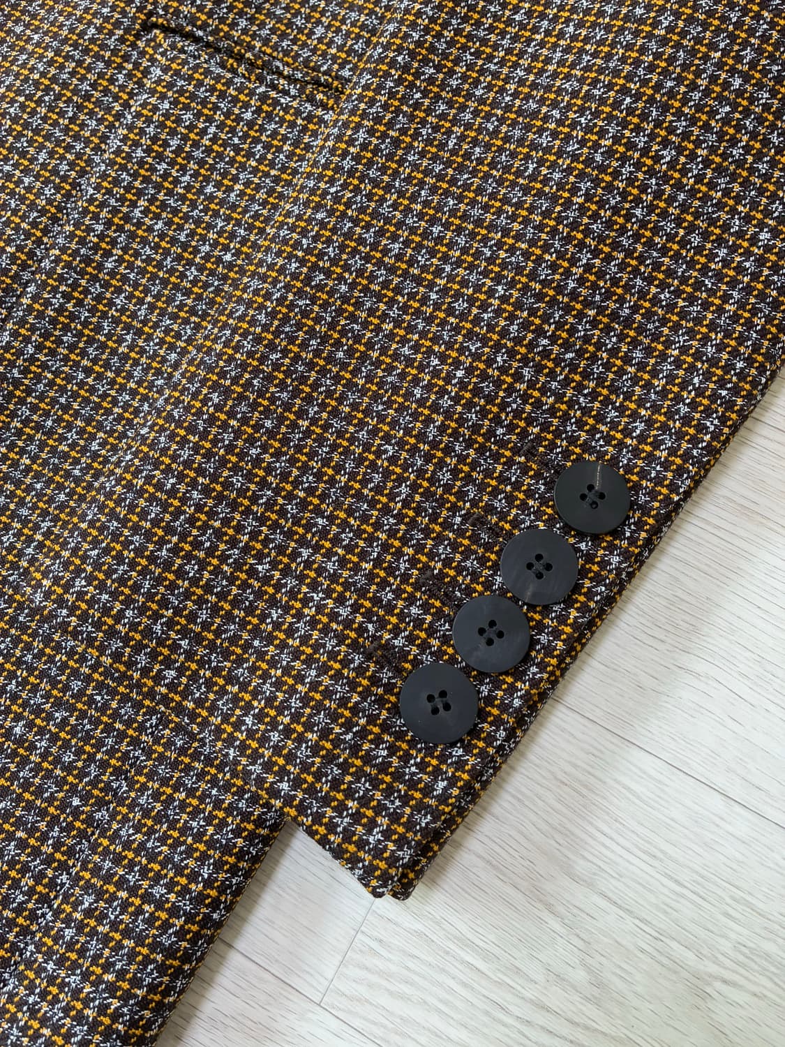 [38] 우영미 20FW 체크 블레이저 재킷 상품이미지5