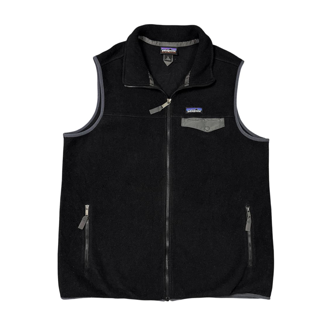 (L) 파타고니아 신칠라 플리스 베스트 블랙 상품이미지1