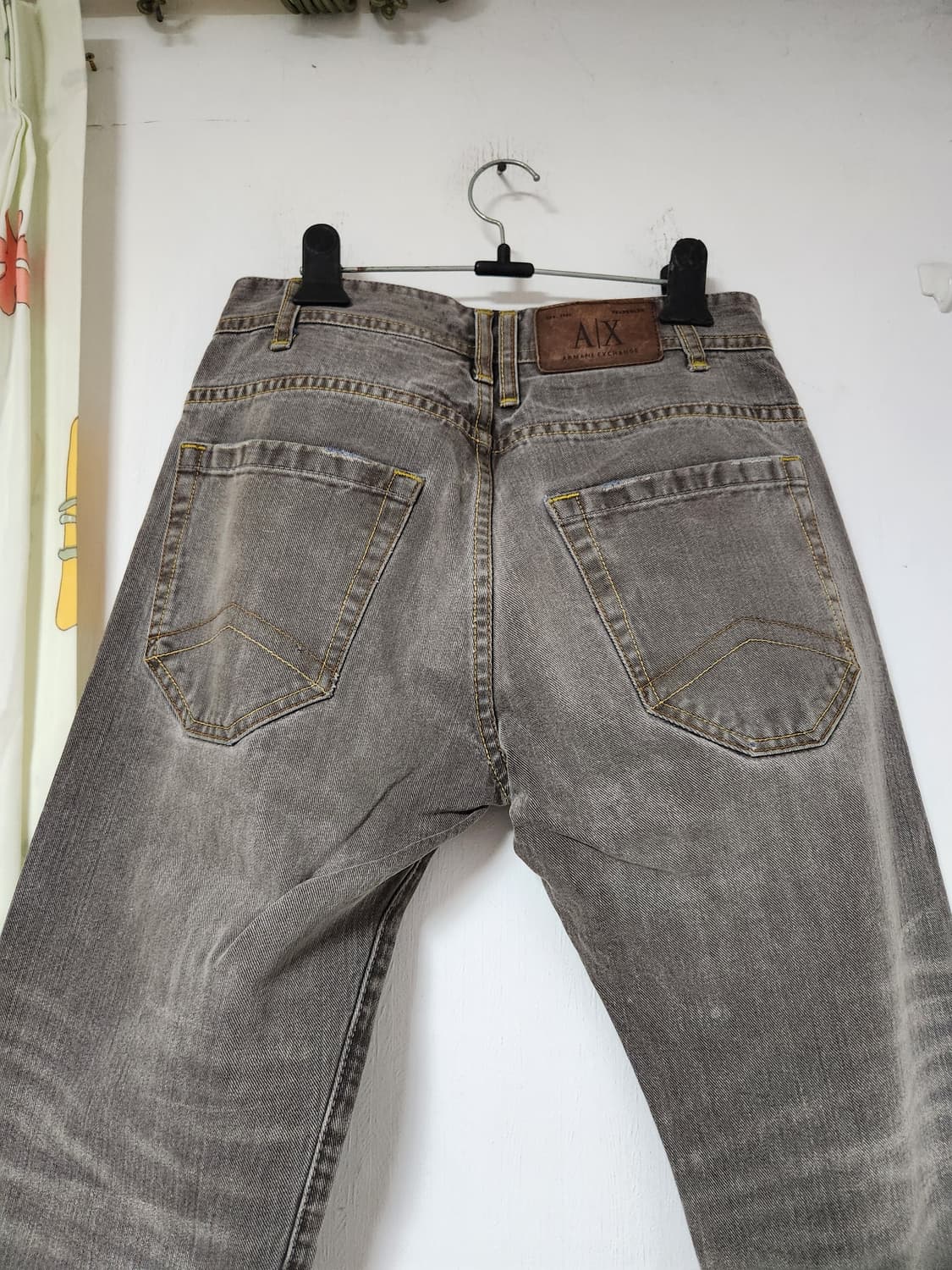 아르마니익스체인지 빈티지 워싱 데님 청바지28 상품이미지4