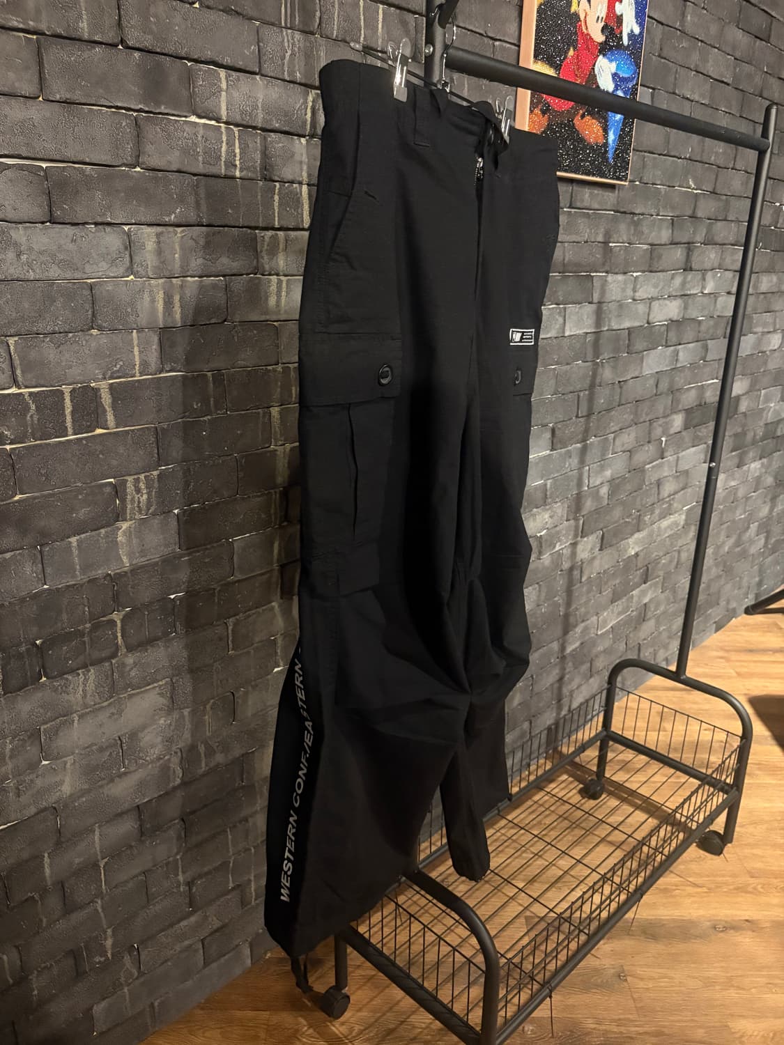 [새상품/32/오버핏] NBA 남자 카고바지 70%이상할인 상품이미지3