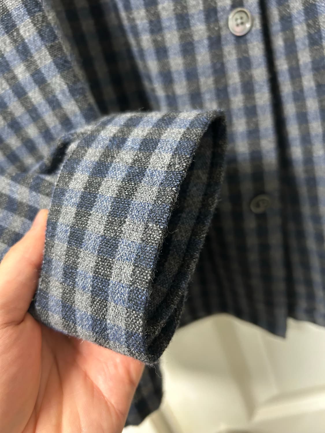 (새상품)아워레가시 heusen 울셔츠 52(105)팝니다. 상품이미지5