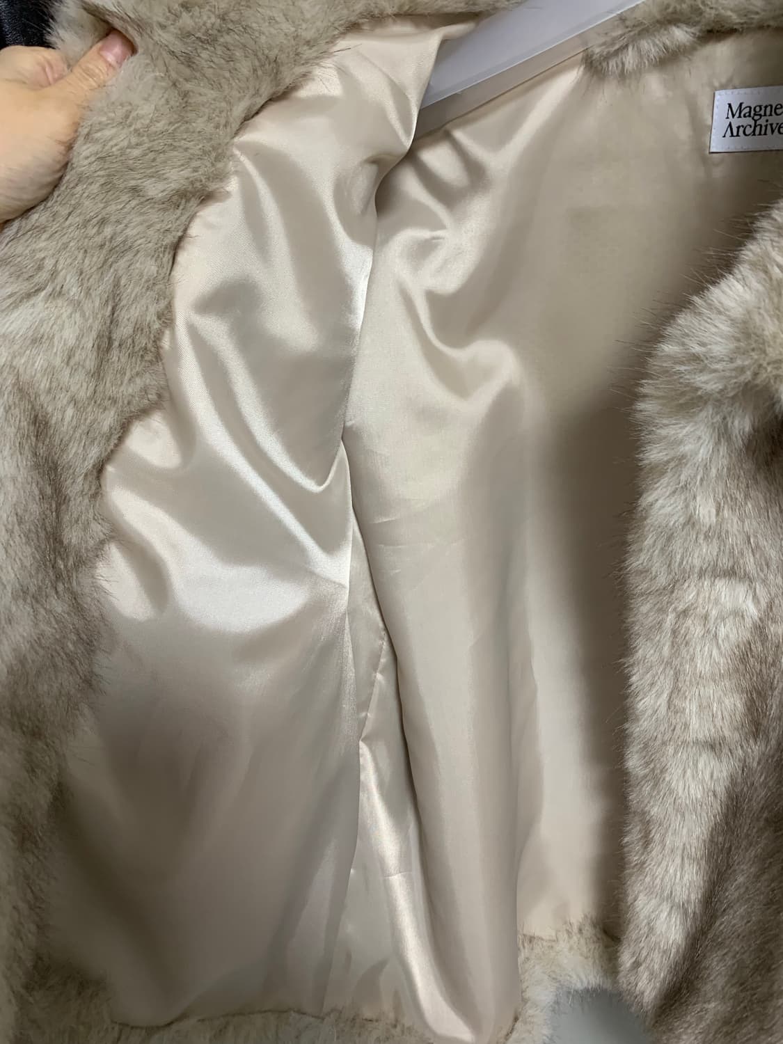 마그넷 아카이브 퍼자켓 하프 새상품 (정가 275,000원) 상품이미지7