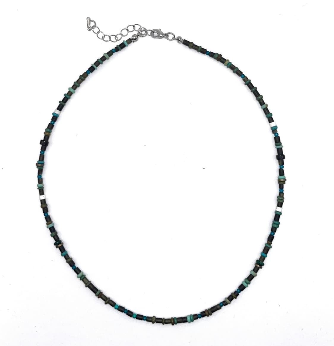 터키석 비즈 목걸이 vintage handmade 상품이미지2