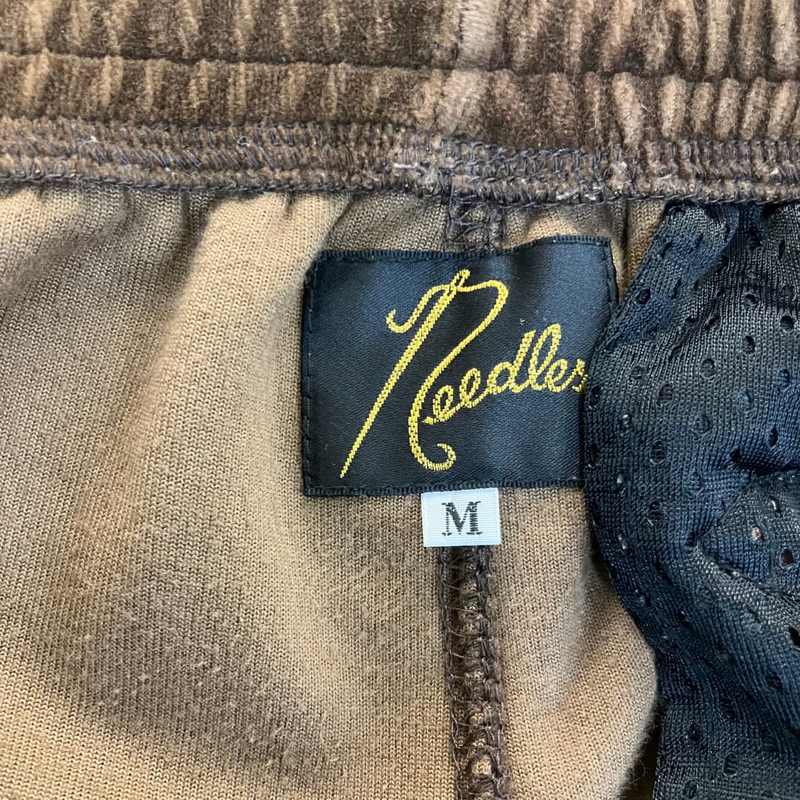 니들스 벨루어 내로우 트랙 팬츠 M 상품이미지3