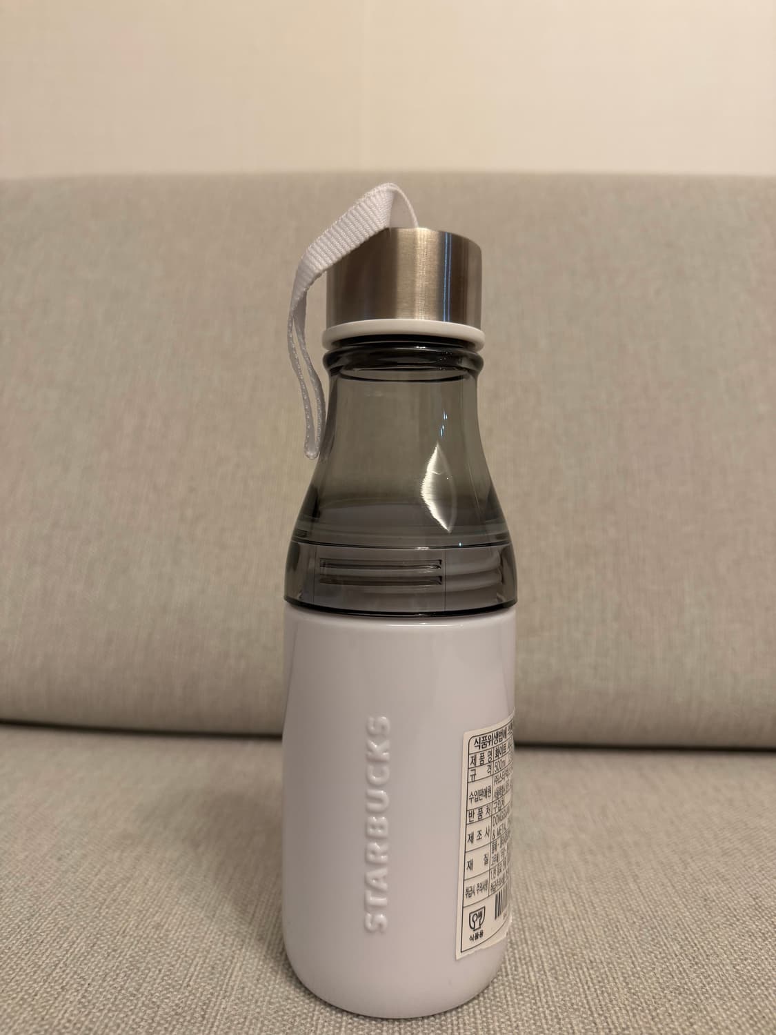 [새상품] 스타벅스 화이트 서니 스트랩 텀블러 한정판 500ml 시세 7 상품이미지1