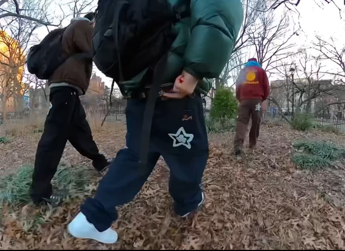 스타팀 바지 네이비 상품이미지1