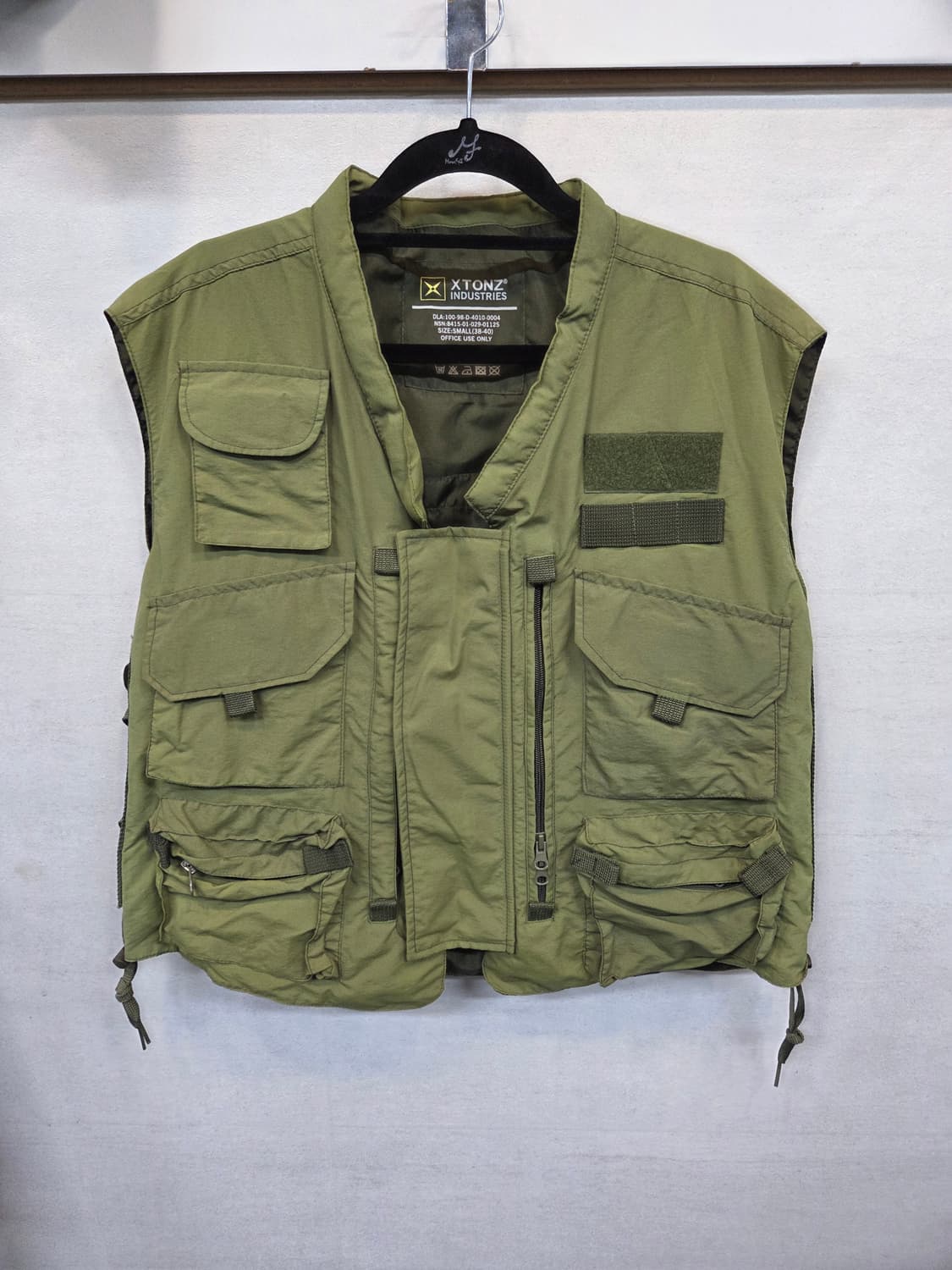 엑스톤즈 에어포스 공군 밀리터리 조끼 S m 상품이미지1