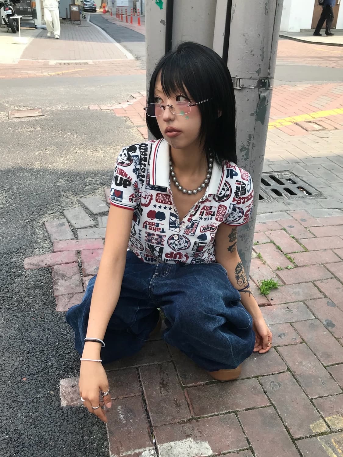 Hysteric Glamour Full Printing PK Tee 상품이미지4