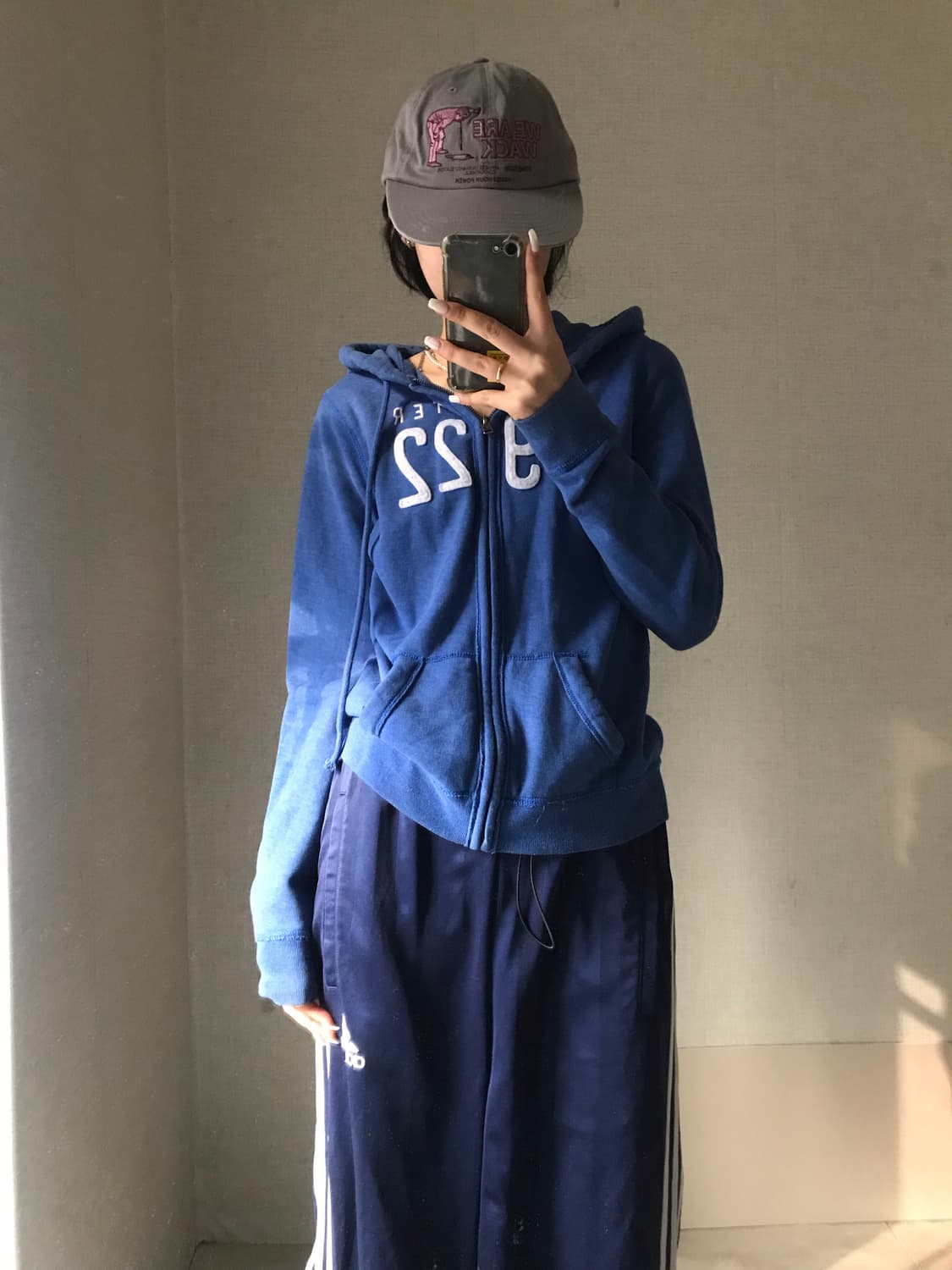 홀리스터 블루 후드집업 상품이미지4